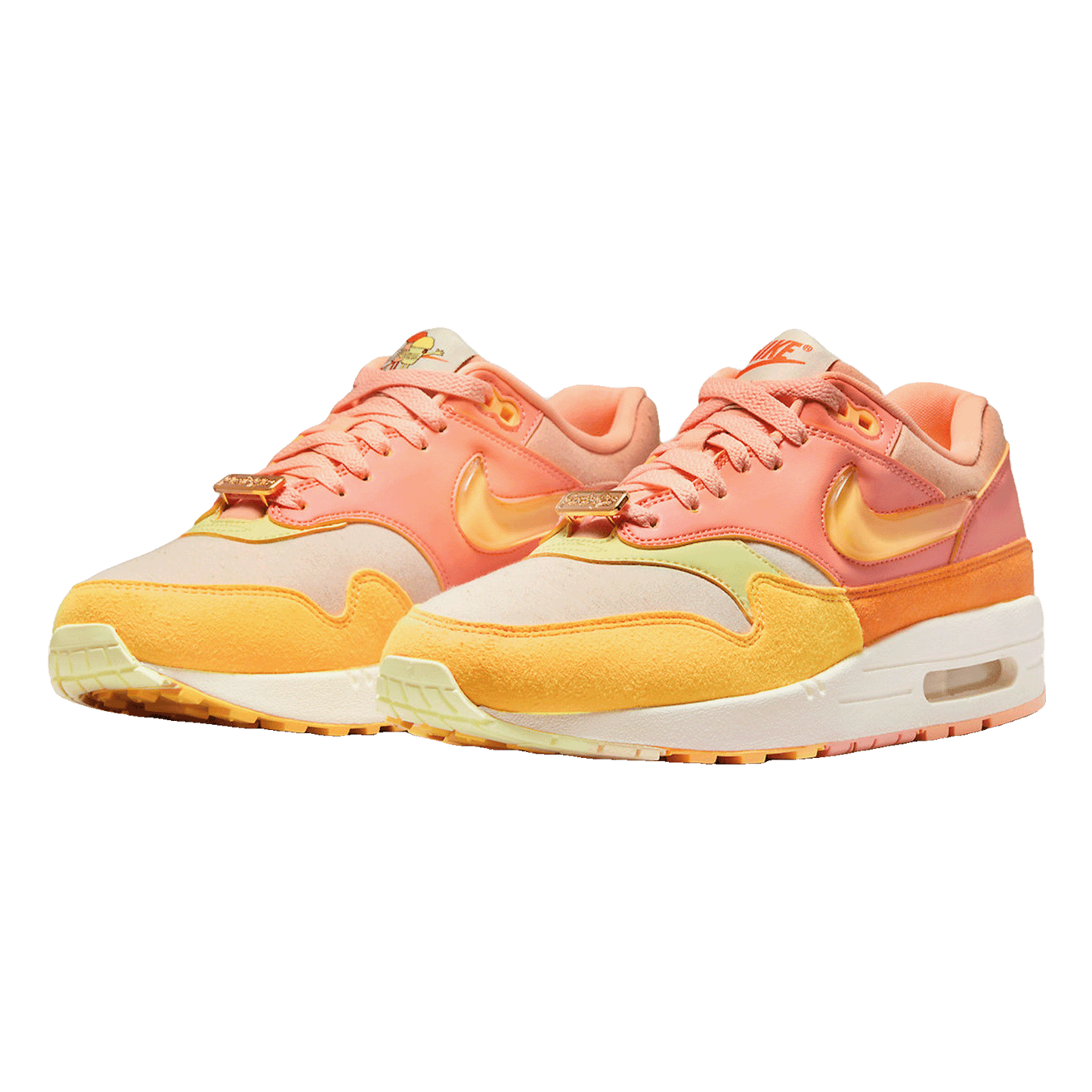 Nike Air Max 1 Puerto Rico Orange Frost Side