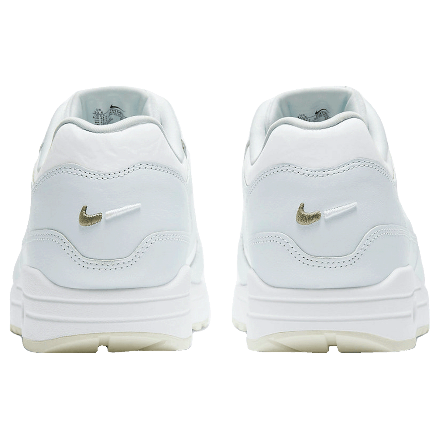 Nike Air Max 1 Rub Away White Khaki Back