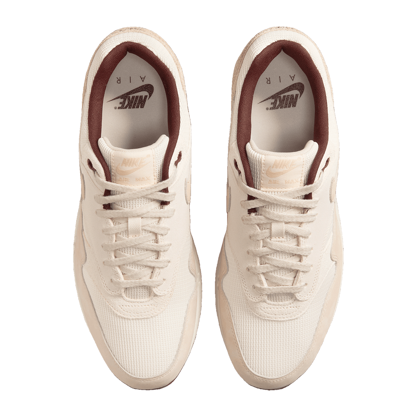 Nike Air Max 1 Sail Burgundy Crush Oben