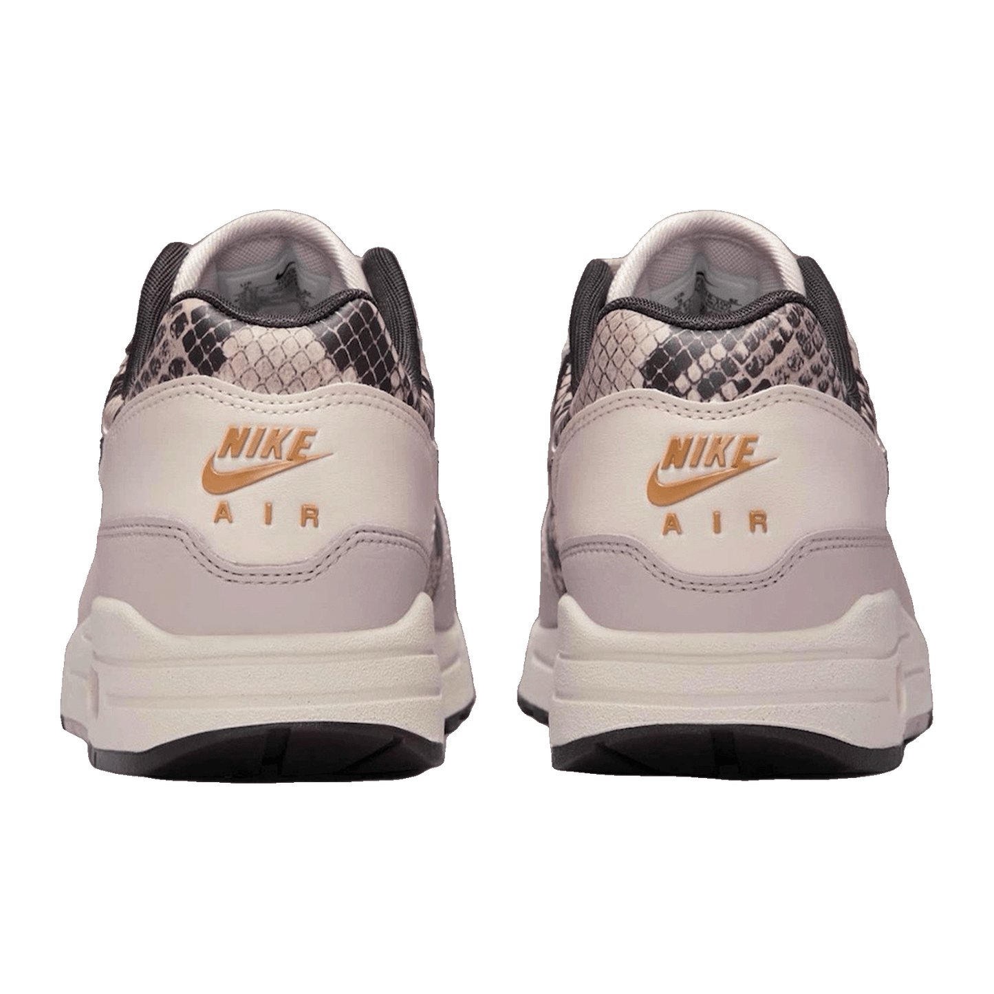 Nike Air Max 1 Snakeskin Light Orewood Brown (W) Back