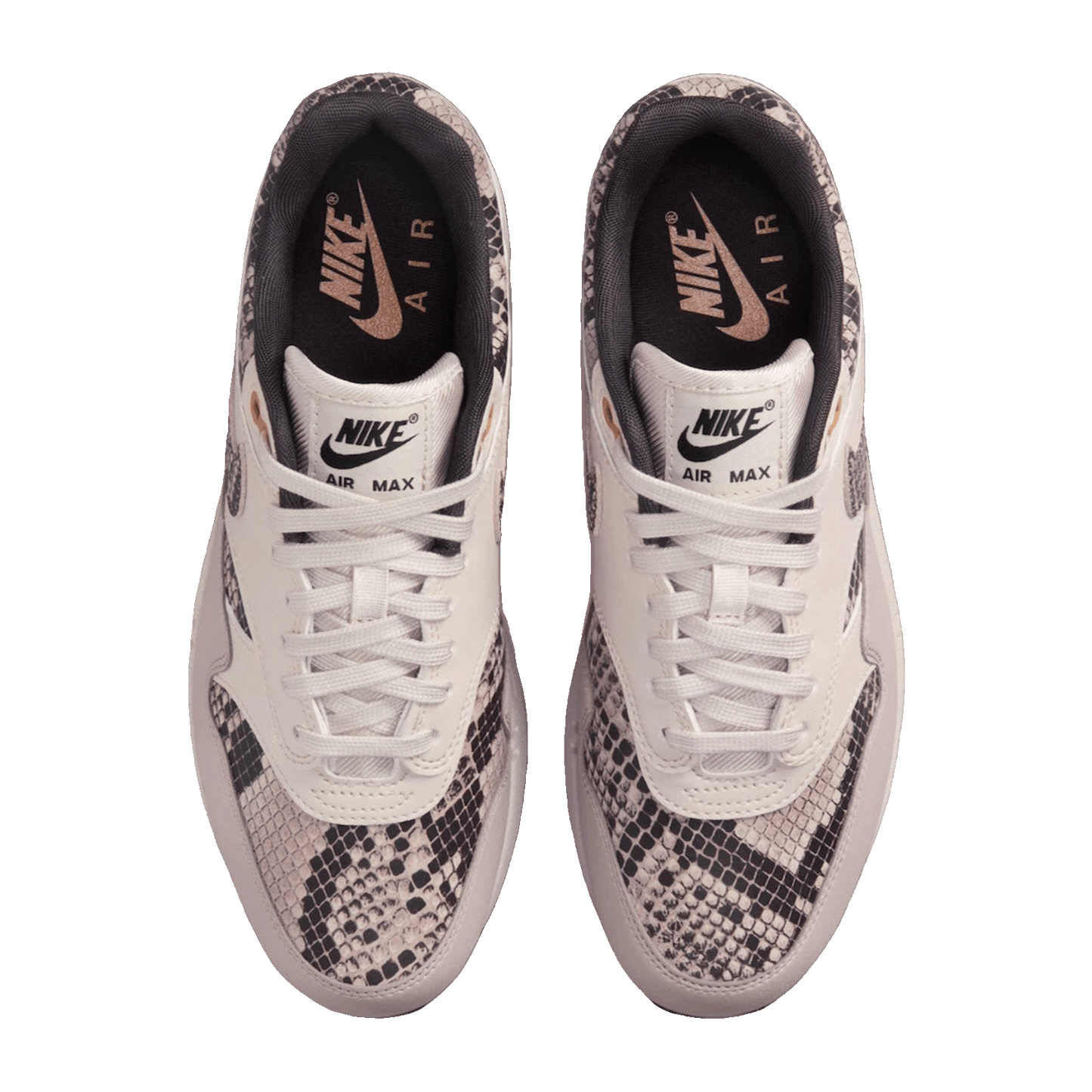 Nike Air Max 1 Snakeskin Light Orewood Brown (W) Oben