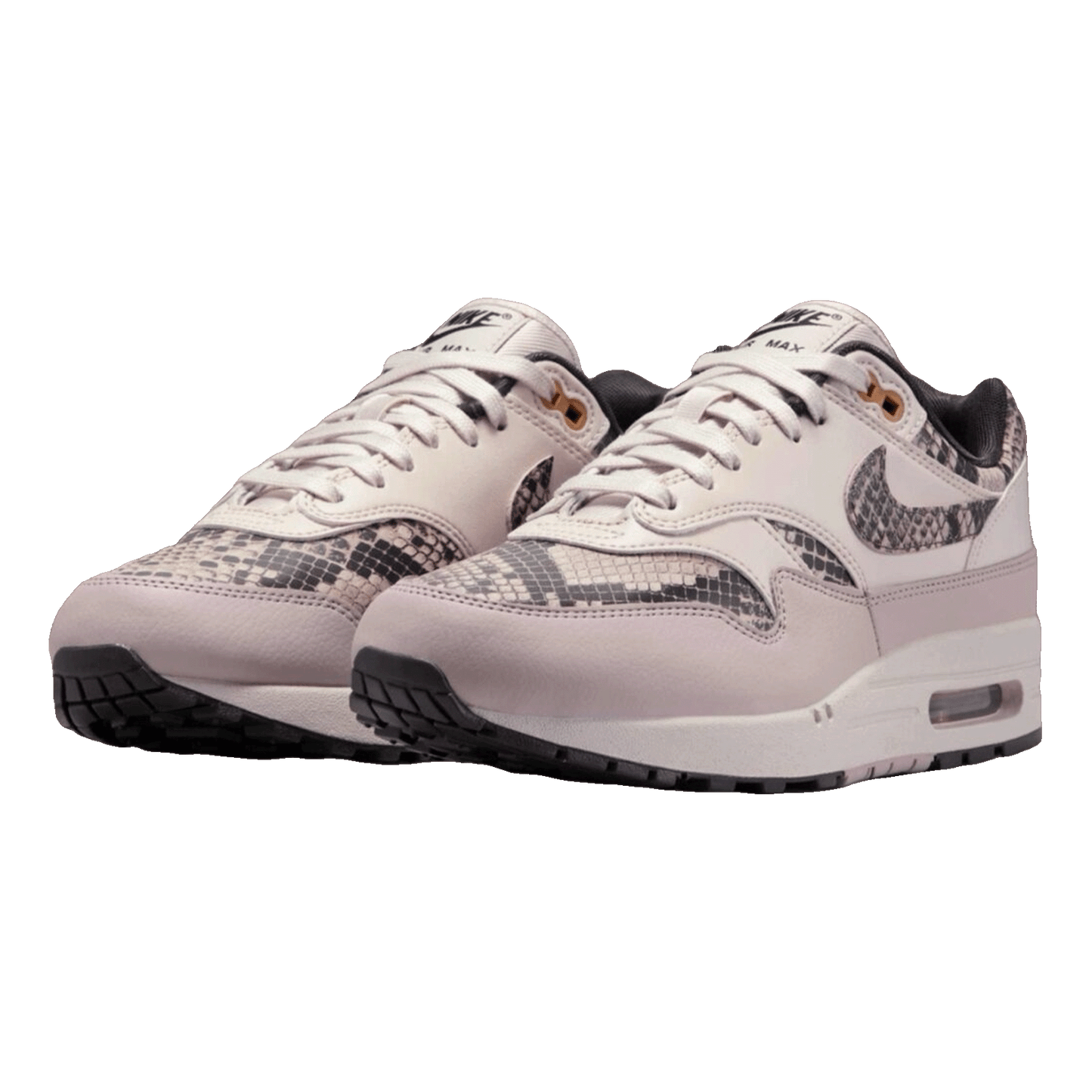 Nike Air Max 1 Snakeskin Light Orewood Brown (W) Side