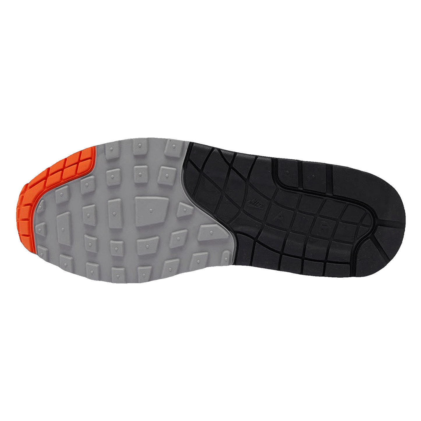 Nike Air Max 1 SP HUF Brilliant Orange Sohle