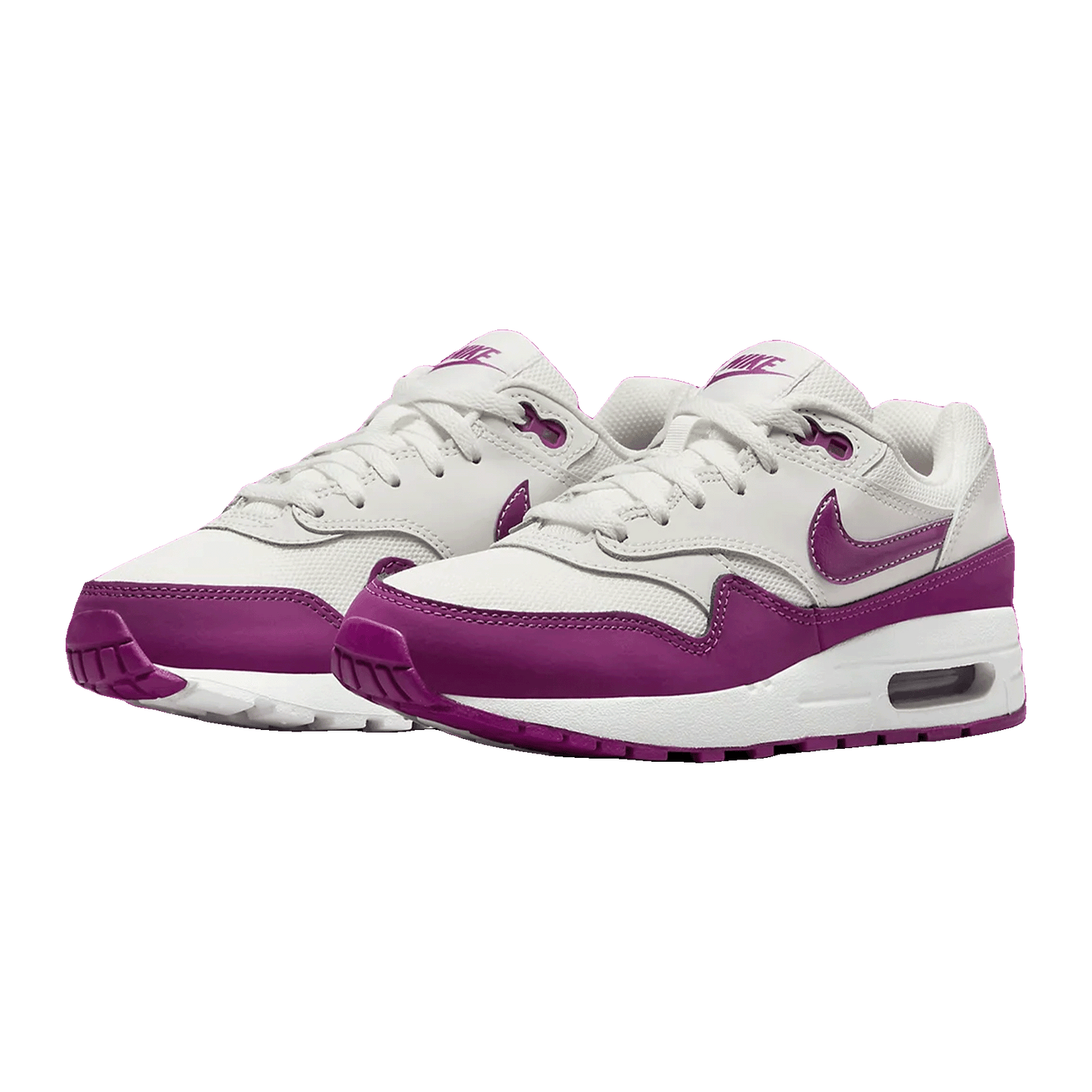 Nike Air Max 1 Summit White White Viotech (GS) Side