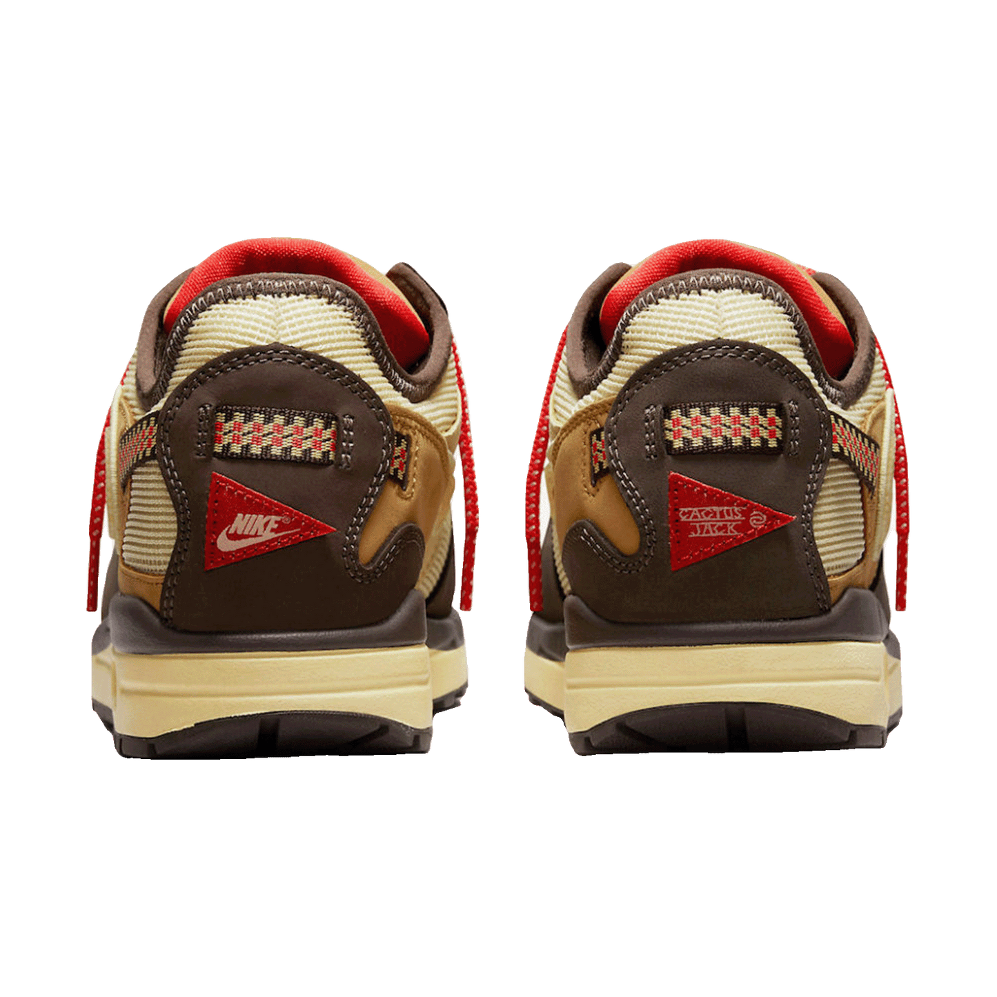 Nike Air Max 1 Travis Scott Cactus Jack Baroque Brown Back