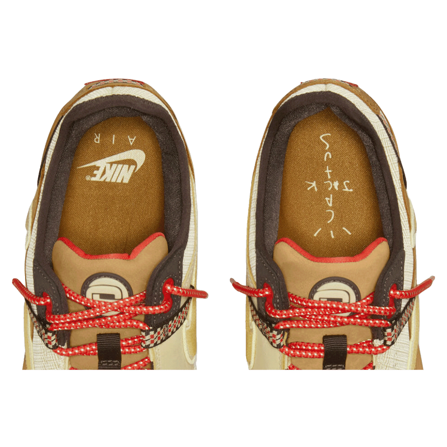 Nike Air Max 1 Travis Scott Cactus Jack Wheat Lemon Drop Oben