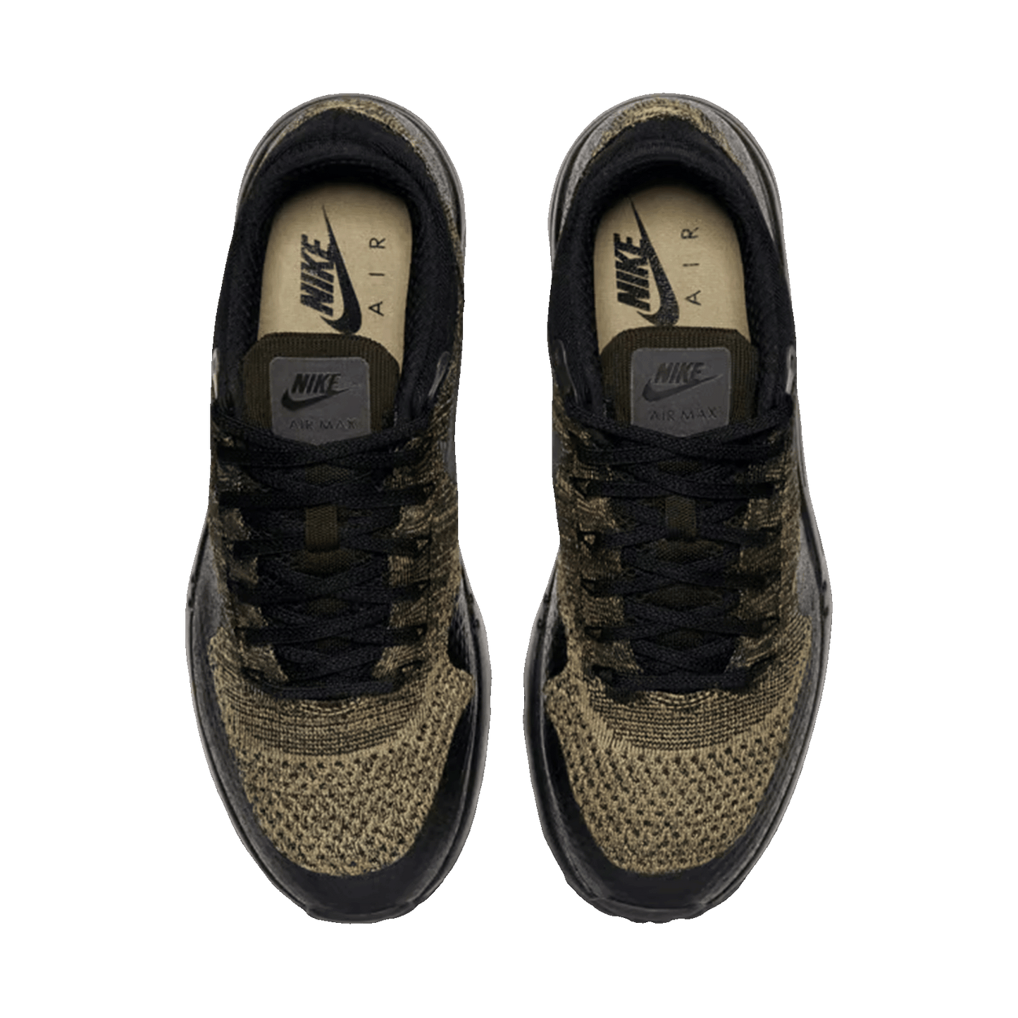 Nike Air Max 1 Ultra Flyknit Olive Oben