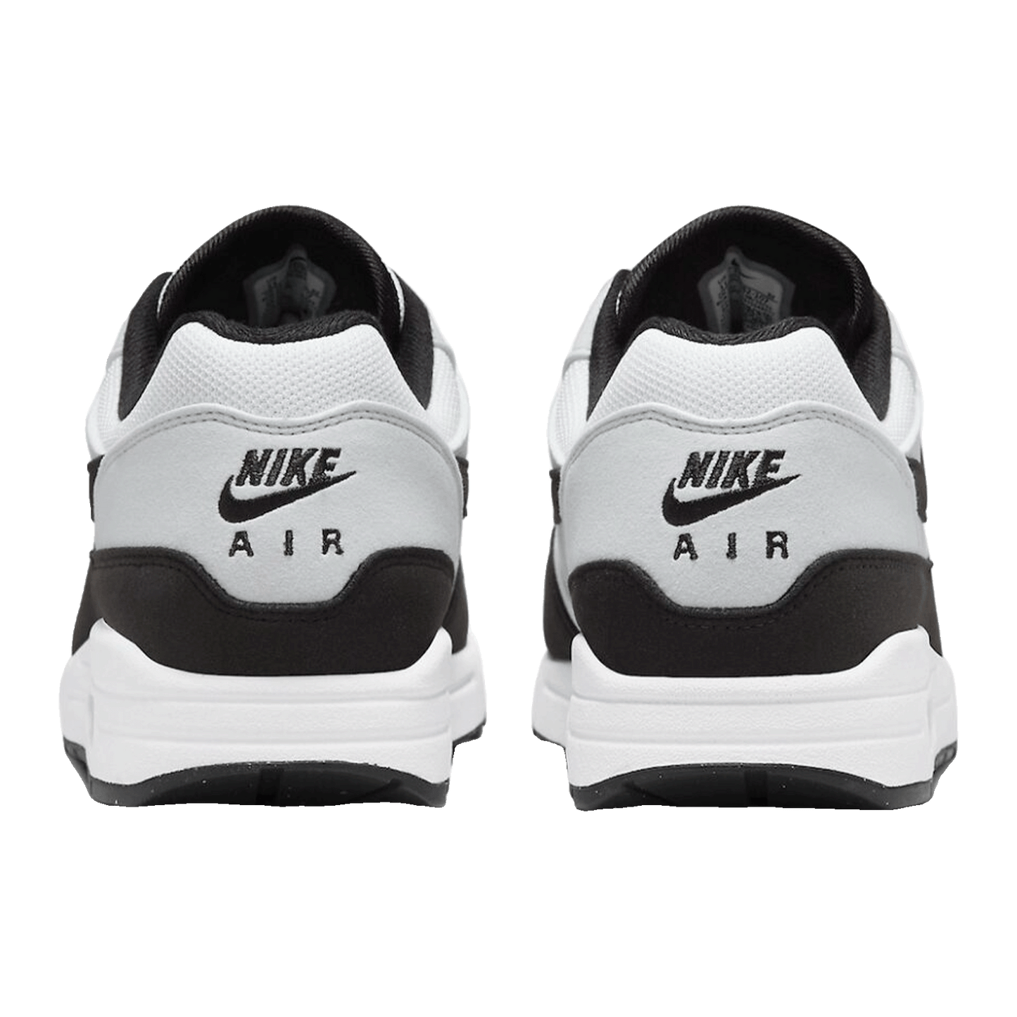 Nike Air Max 1 White Black Back