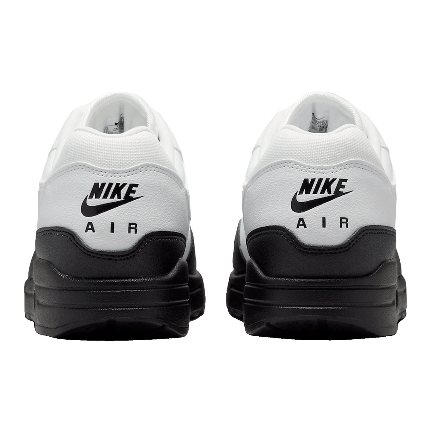 Nike Air Max 1 White Black Chlorophyll Back