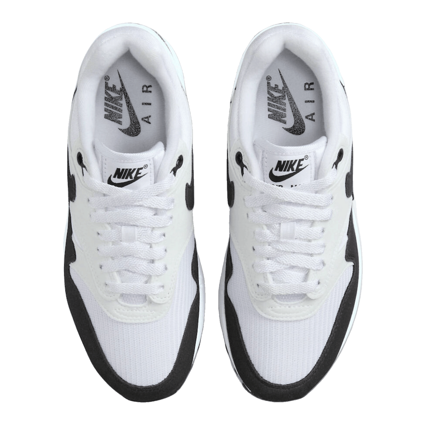Nike Air Max 1 White Black Neutral Grey (W) Oben