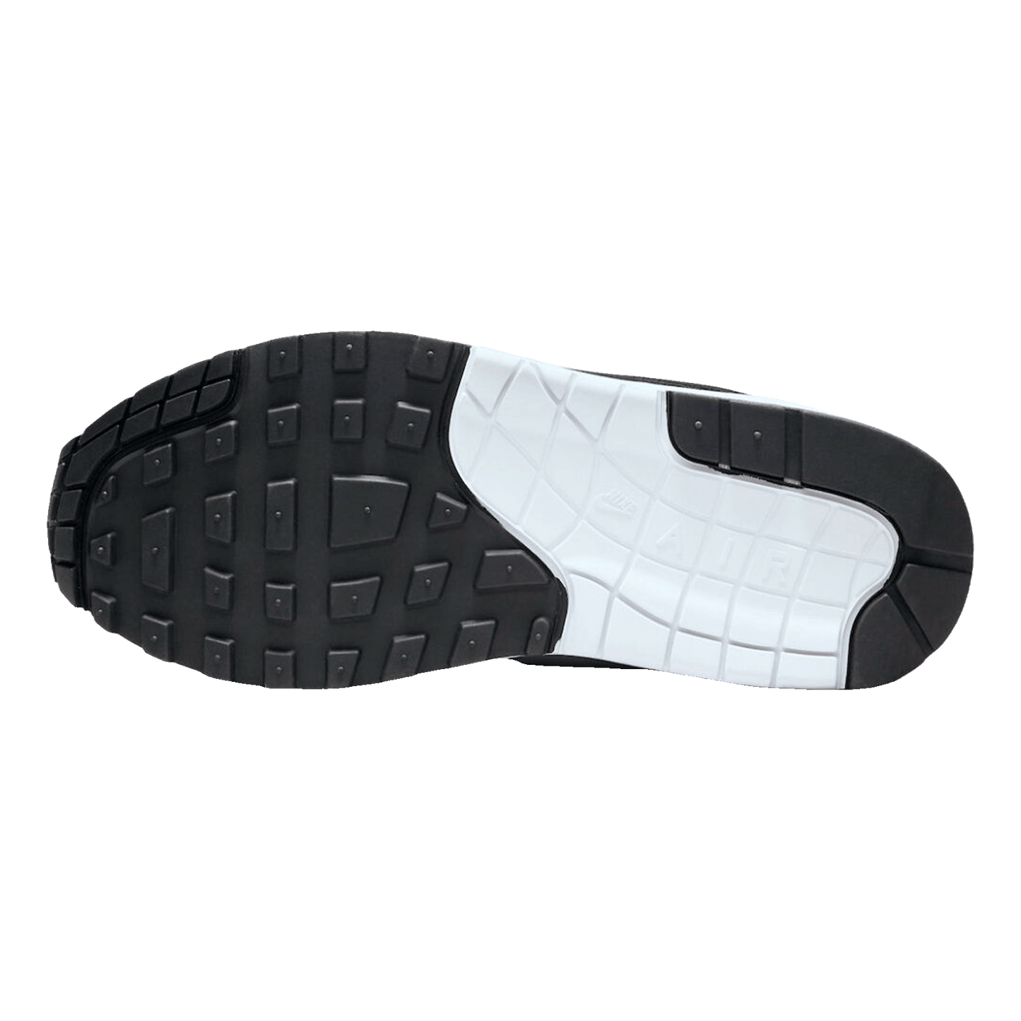 Nike Air Max 1 White Black Neutral Grey (W) Sohle