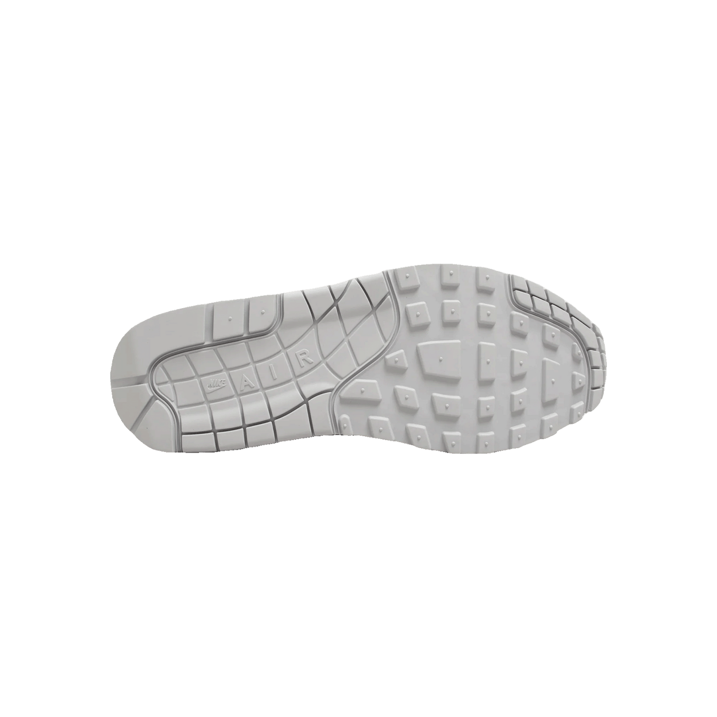 Nike Air Max 1 White Black Wolf Grey Sohle
