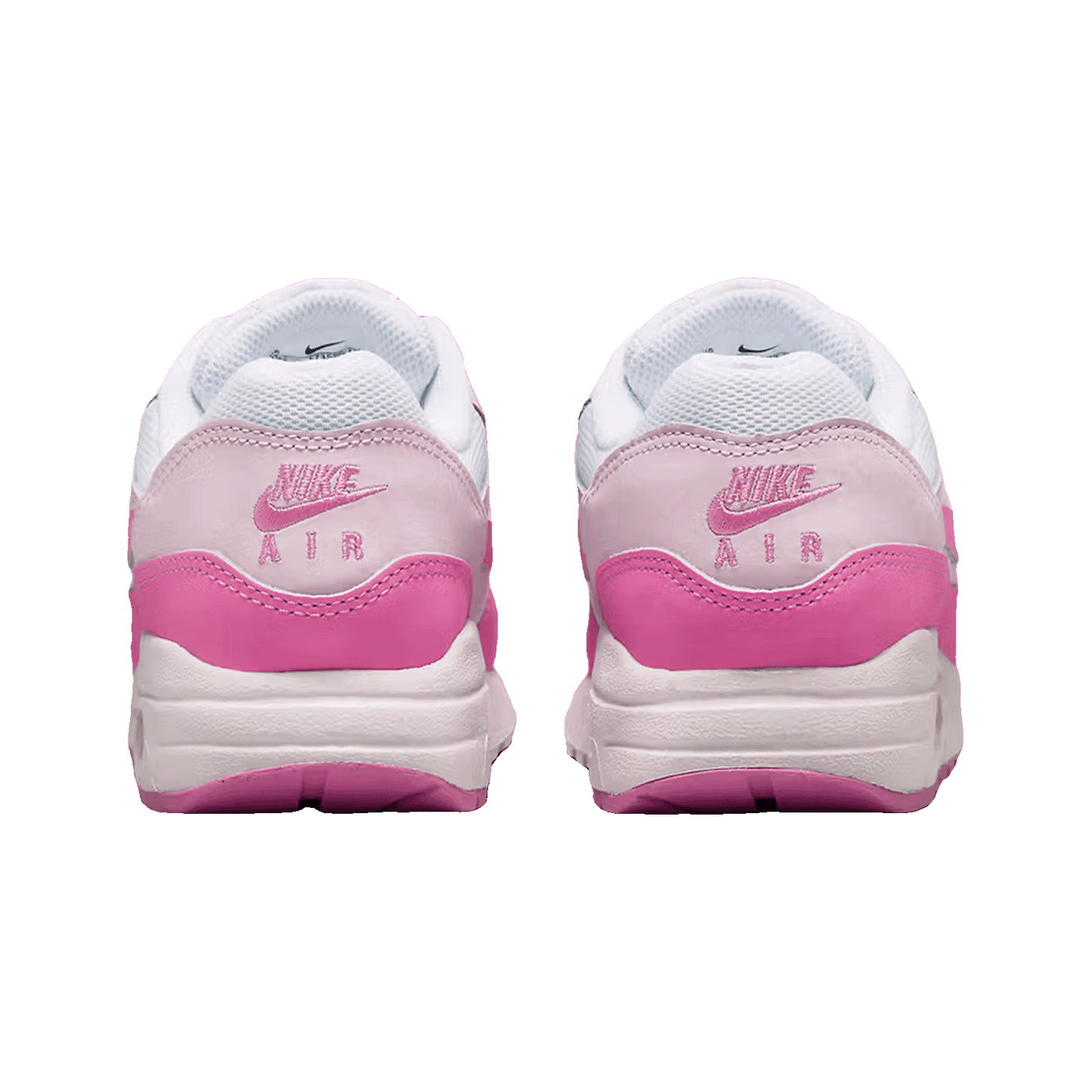 Nike Air Max 1 White Pink Foam (GS) Back