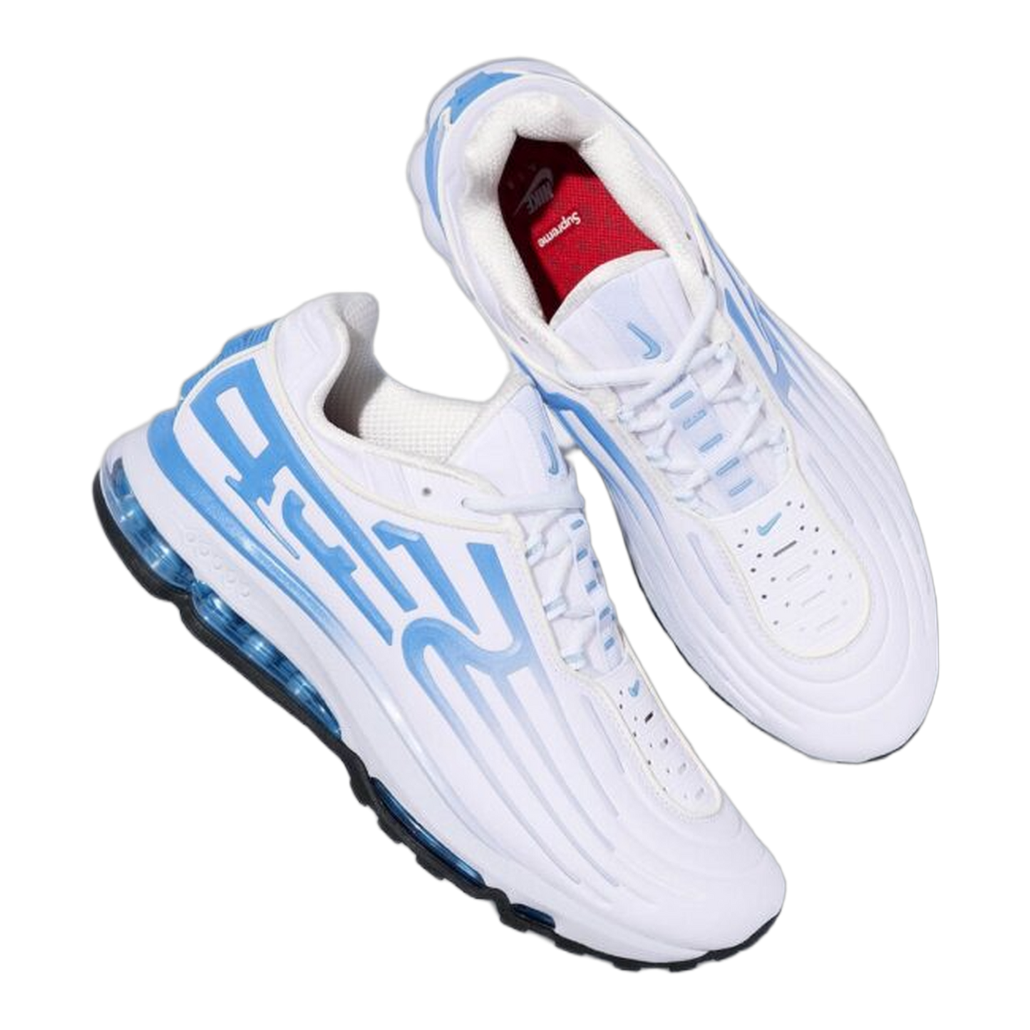 Nike Air Max 2001 Air Ecstasy Supreme White University Blue Oben IM7412-100