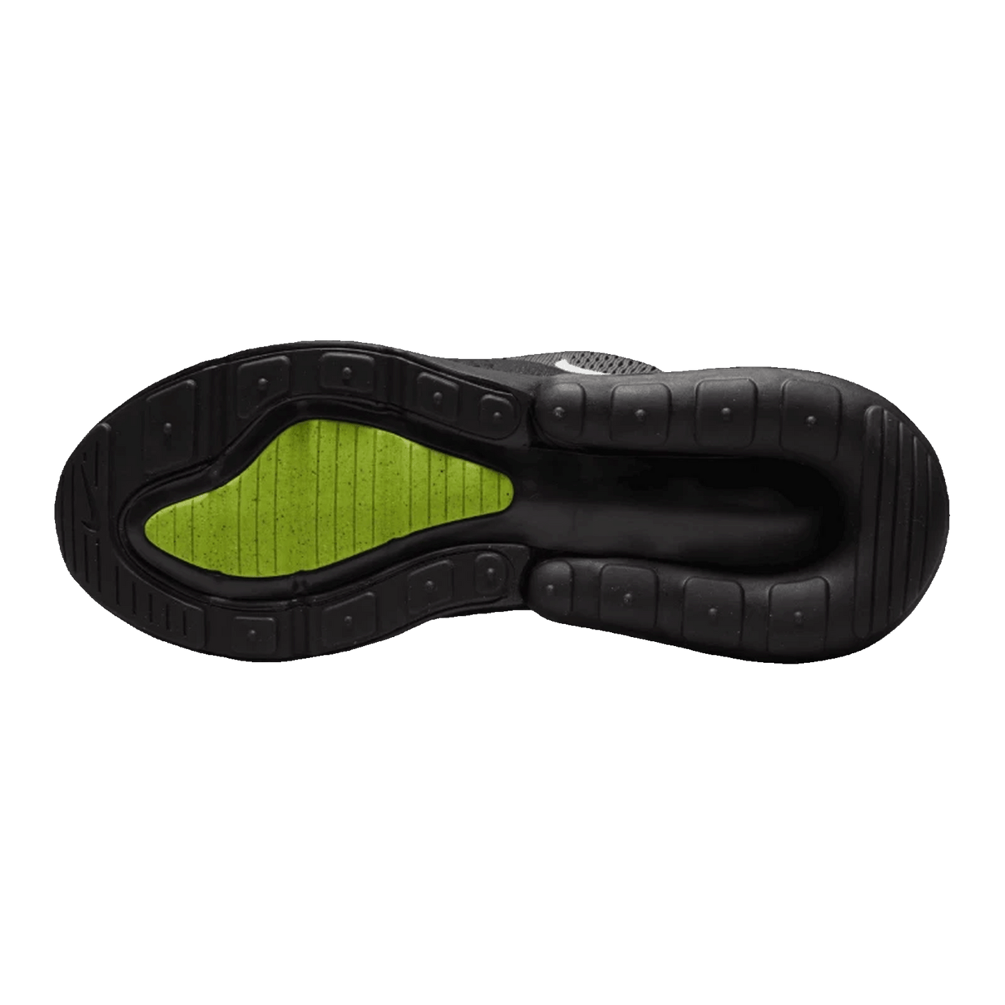 Nike Air Max 270 Iron Grey Black Volt (GS) Sohle DZ5631-001