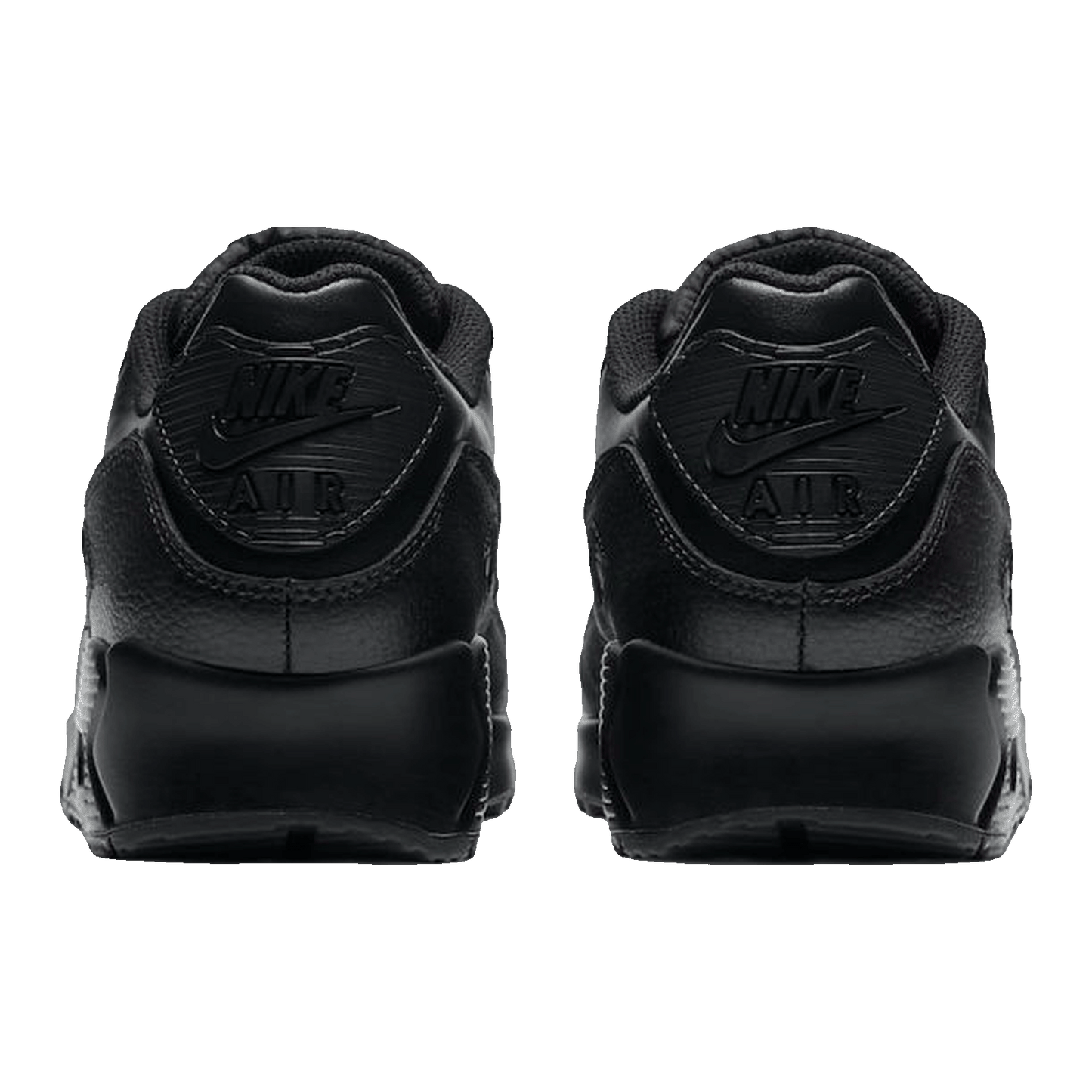 Nike Air Max 90 Leather Triple Black - CZ5594-001 back