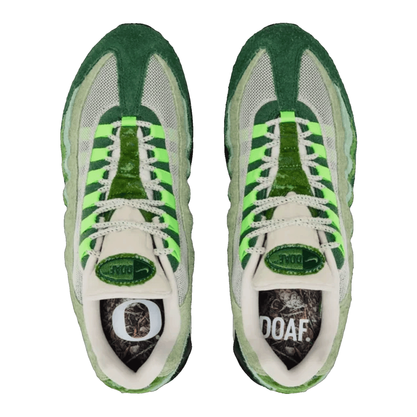 Nike Air Max 95 Big Bubble Ducks of a Feather Oregon Ducks The Woods Oben IQ3986-300