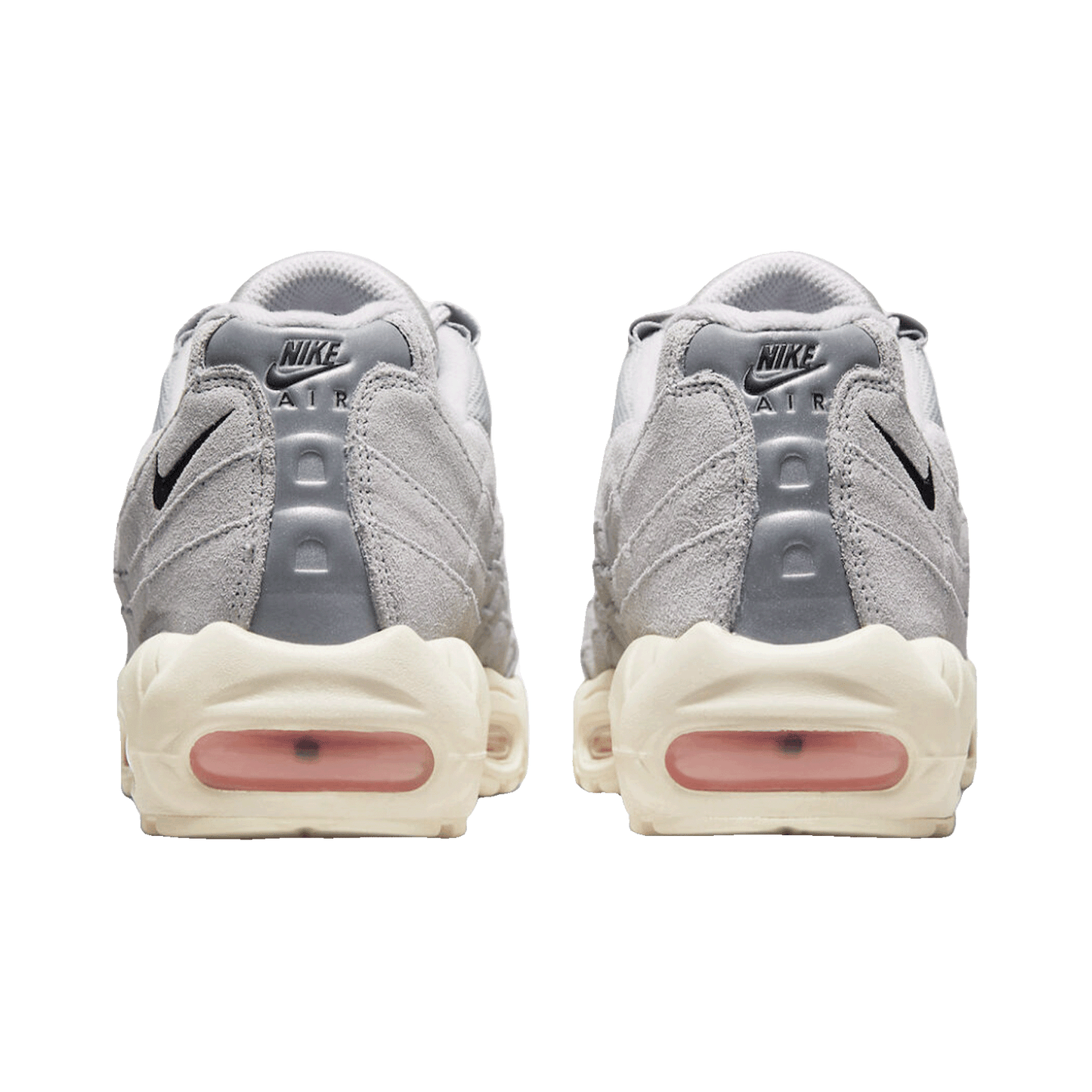 Nike Air Max 95 Grey Fog Pink Foam Back