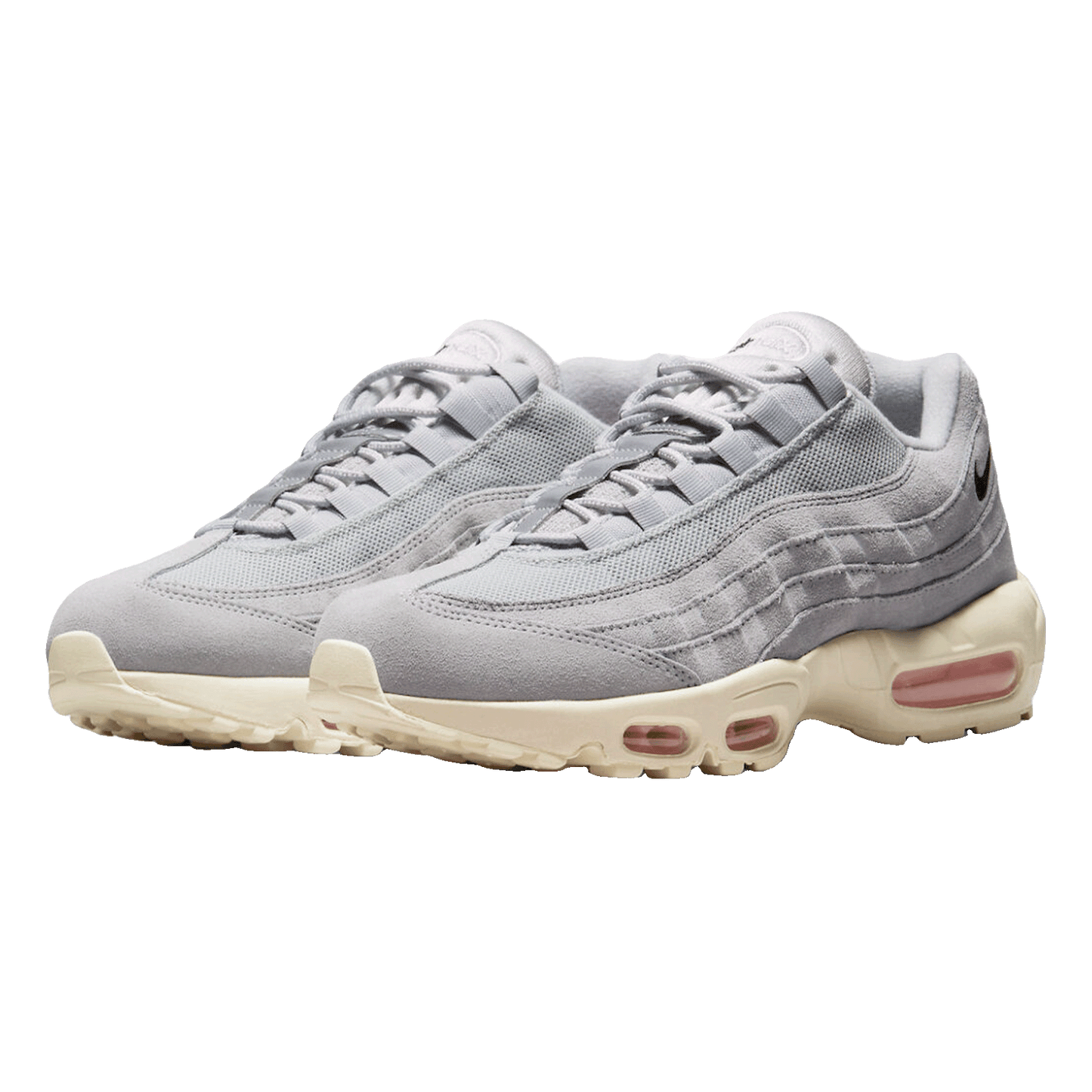 Nike Air Max 95 Grey Fog Pink Foam Side