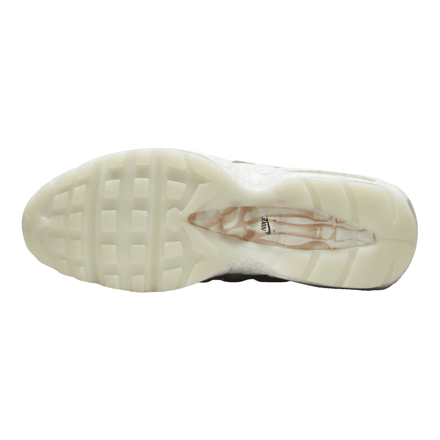 Nike Air Max 95 Light Bone GID Sohle