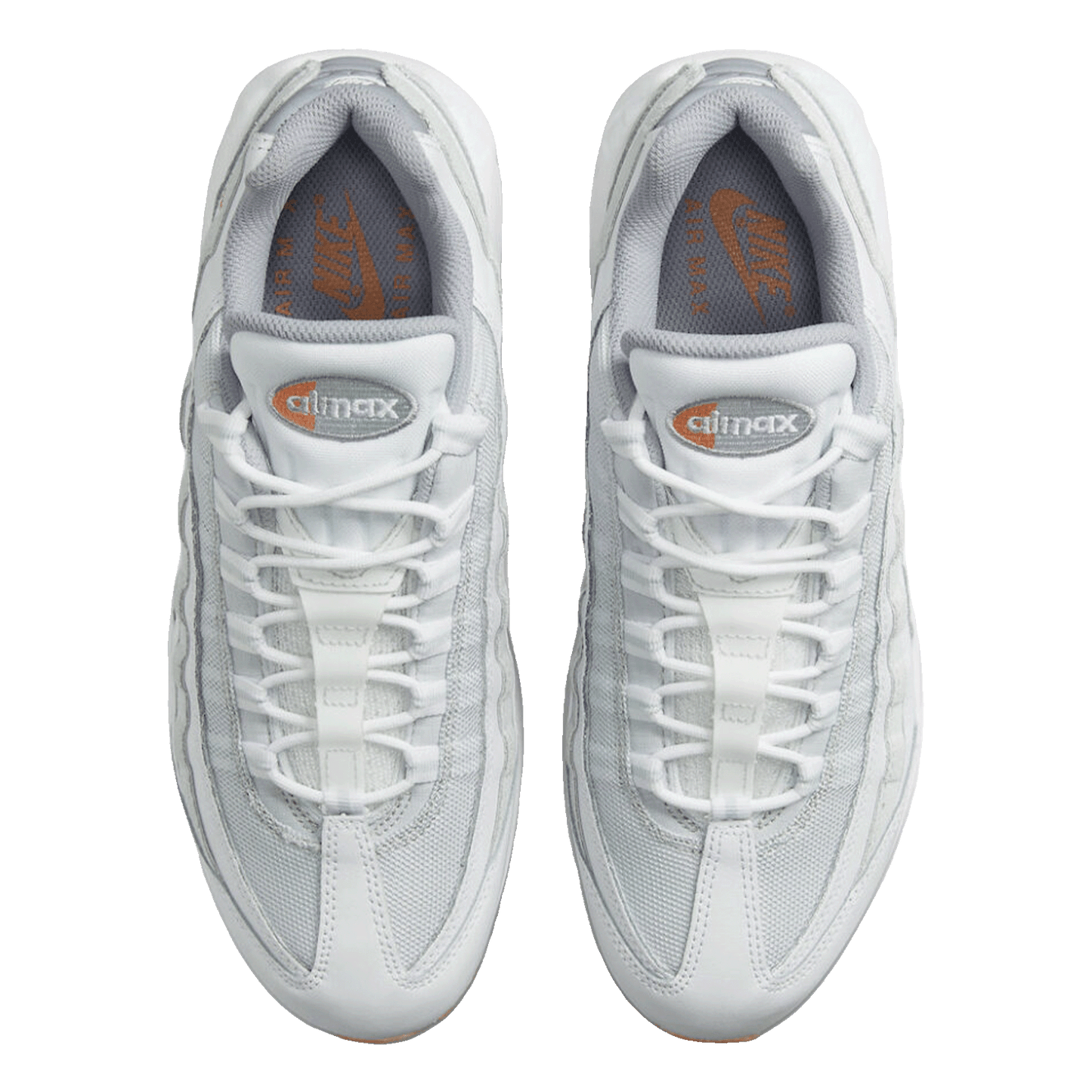 Nike Air Max 95 Pure Platinum Hot Curry Oben