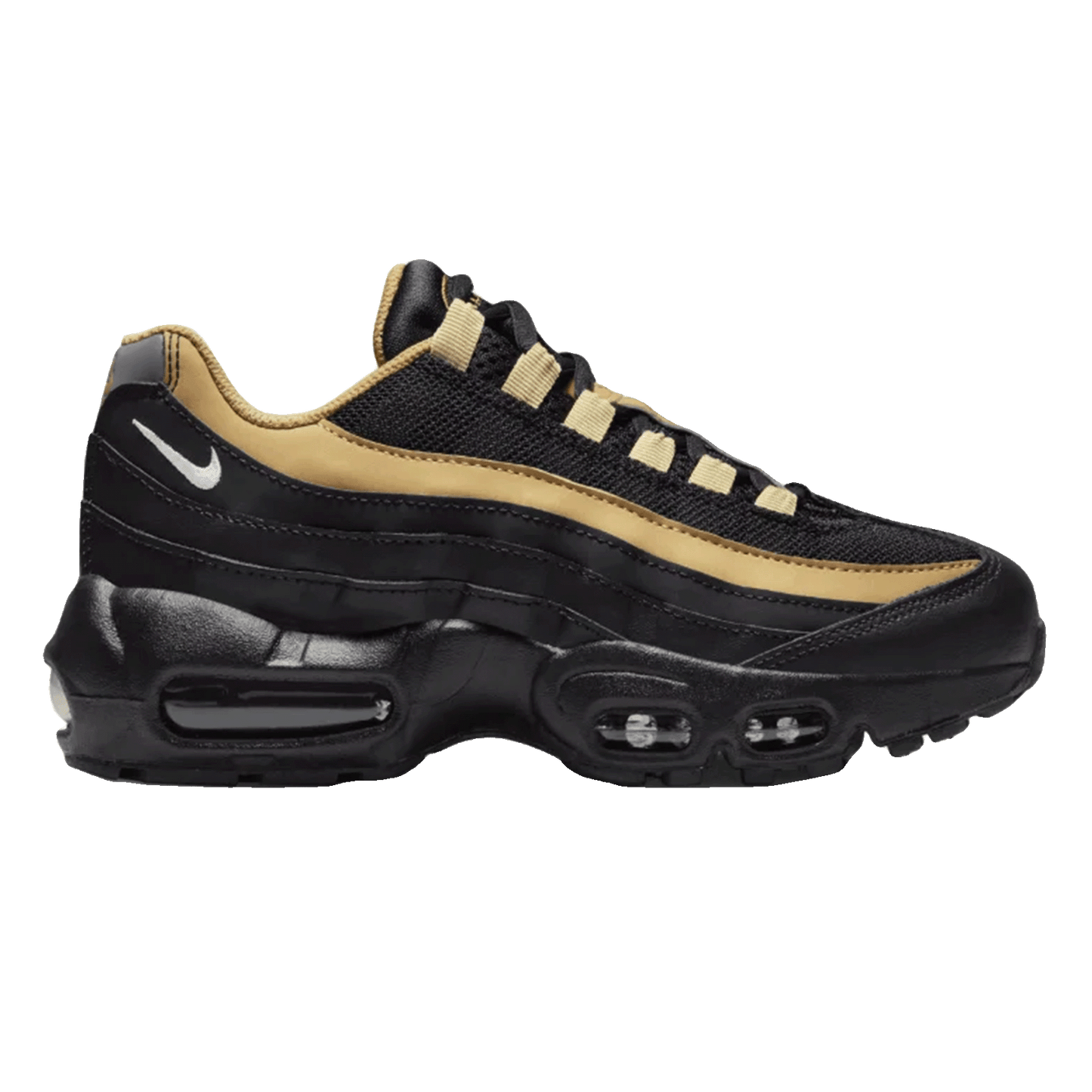 Nike Air Max 95 Recraft Black Elemental Gold (GS)