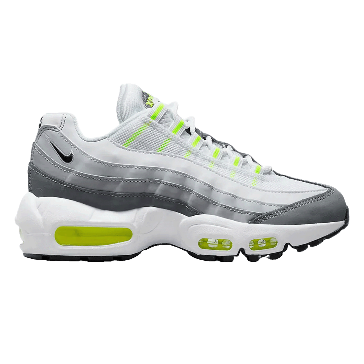 Nike Air Max 95 Recraft White Grey Volt (GS)