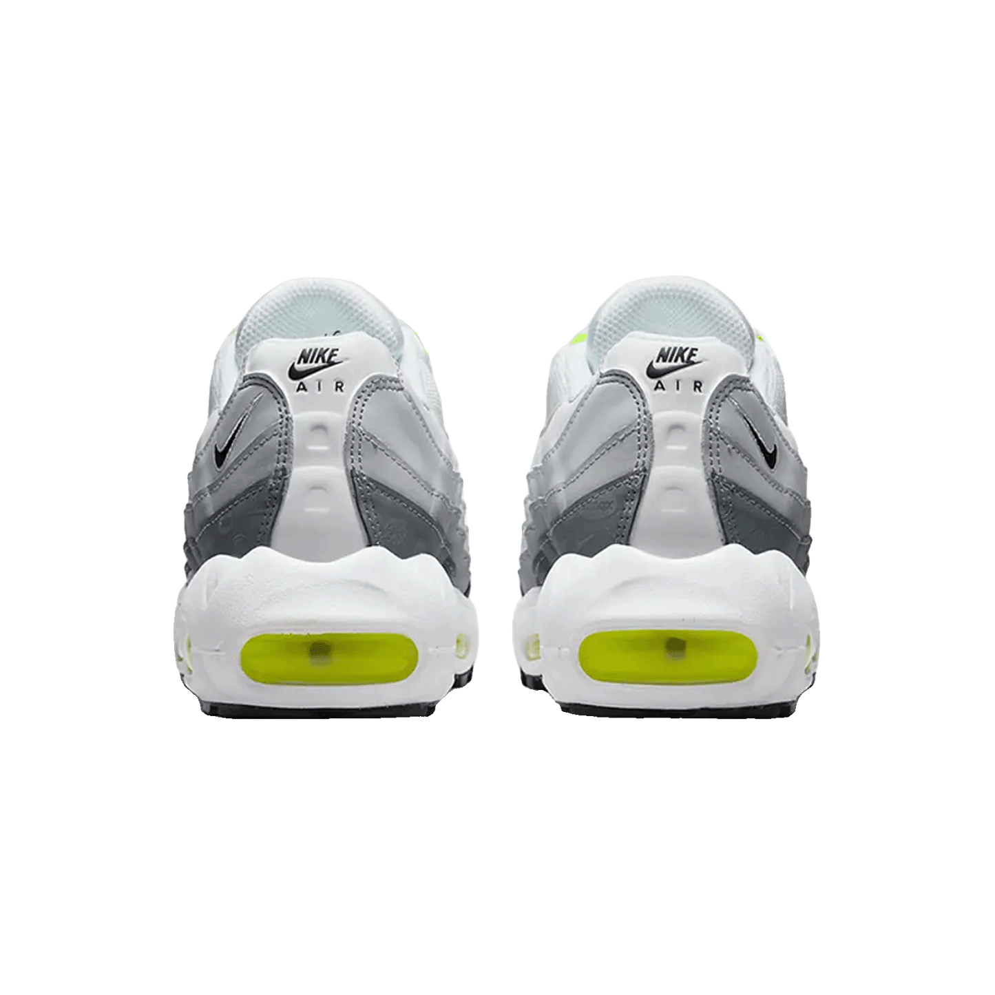 Nike Air Max 95 Recraft White Grey Volt (GS) Back