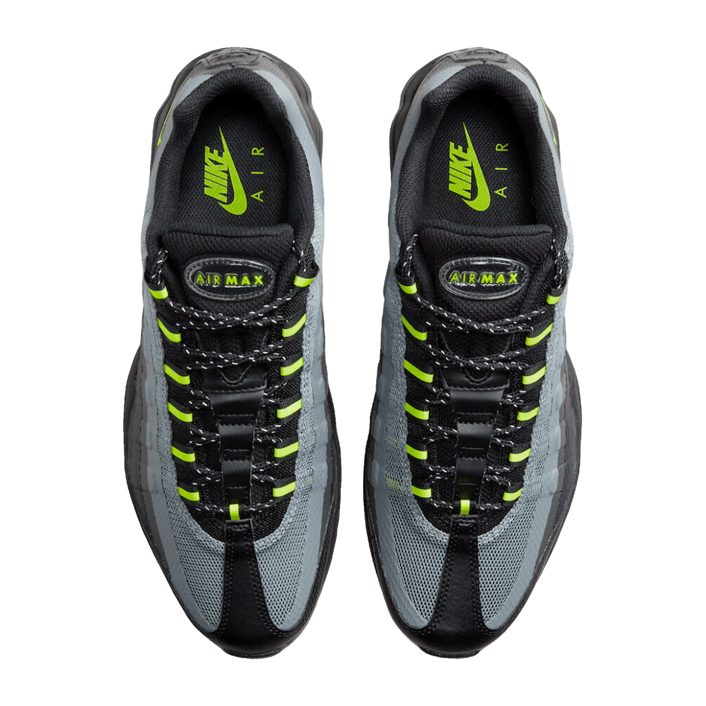 Nike Air Max 95 Ultra Iron Grey Neon Oben