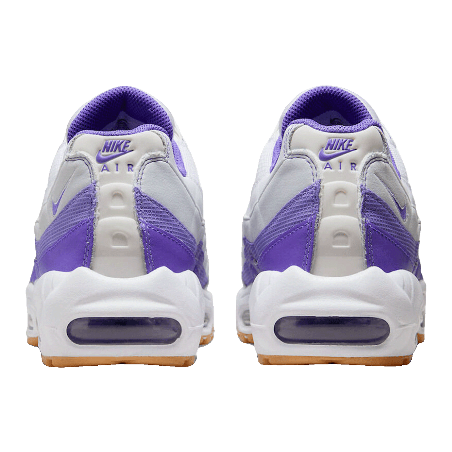 Nike Air Max 95 White Space Purple Gum Back