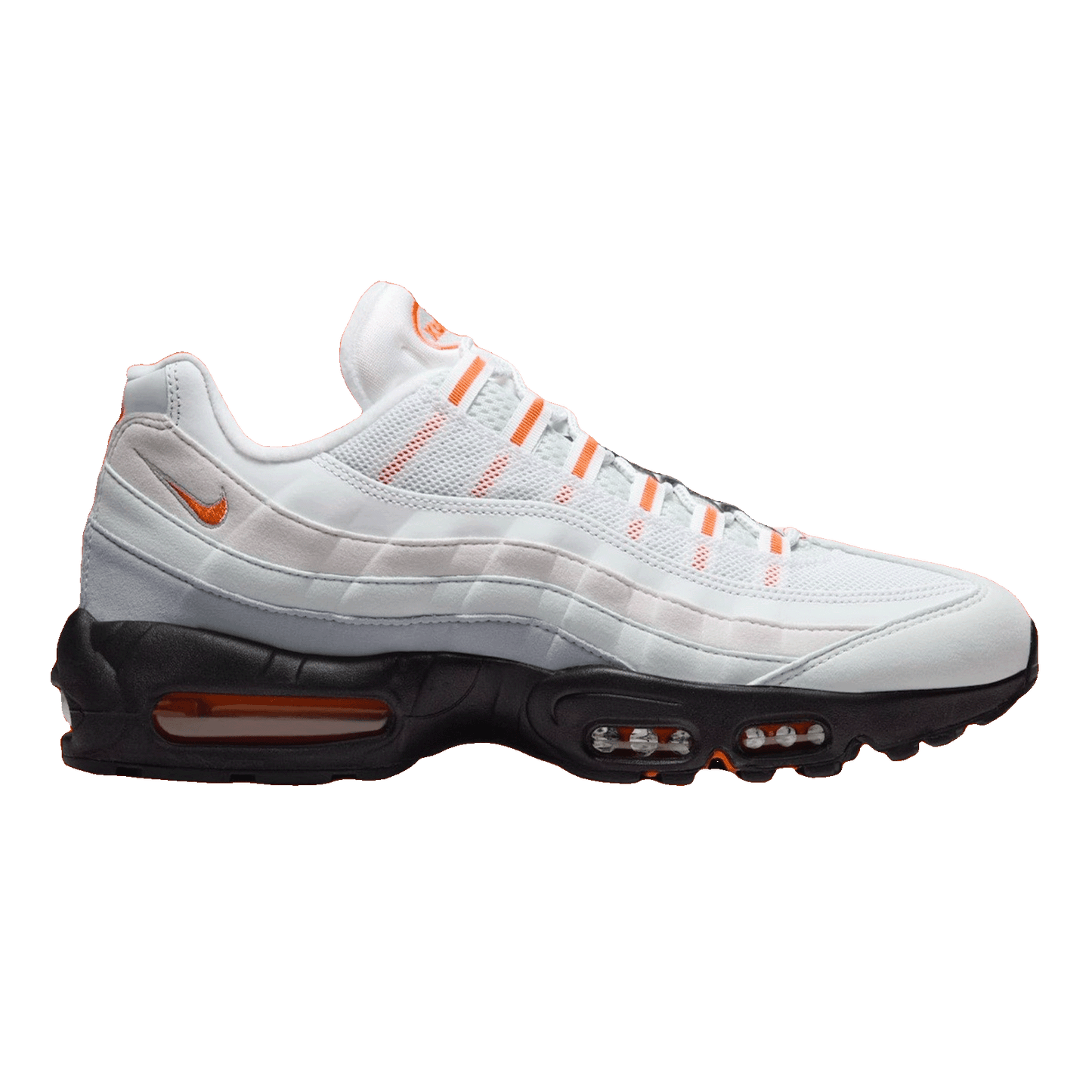 Nike Air Max 95 Wolf Grey Safety Orange Pure Platinum