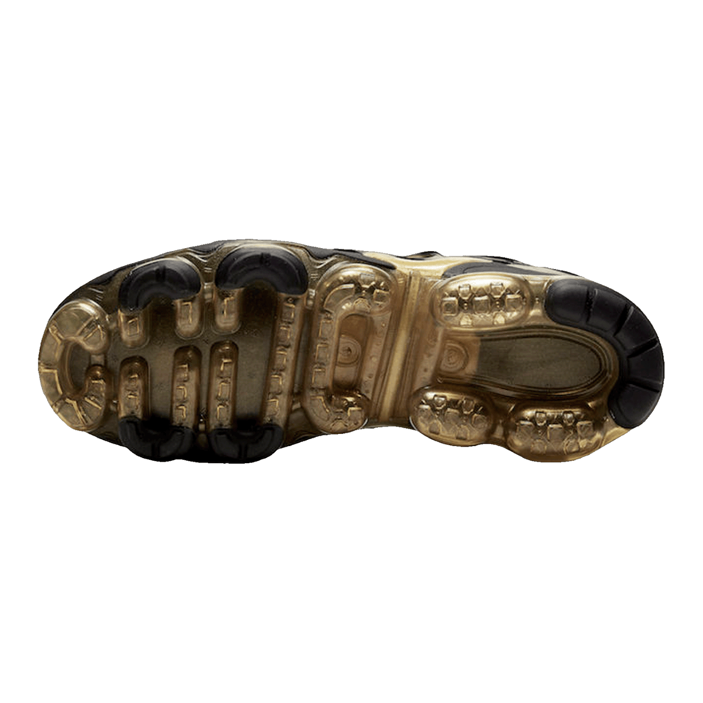 Nike Air VaporMax Plus Black Metallic Gold Sohle CW7299-001