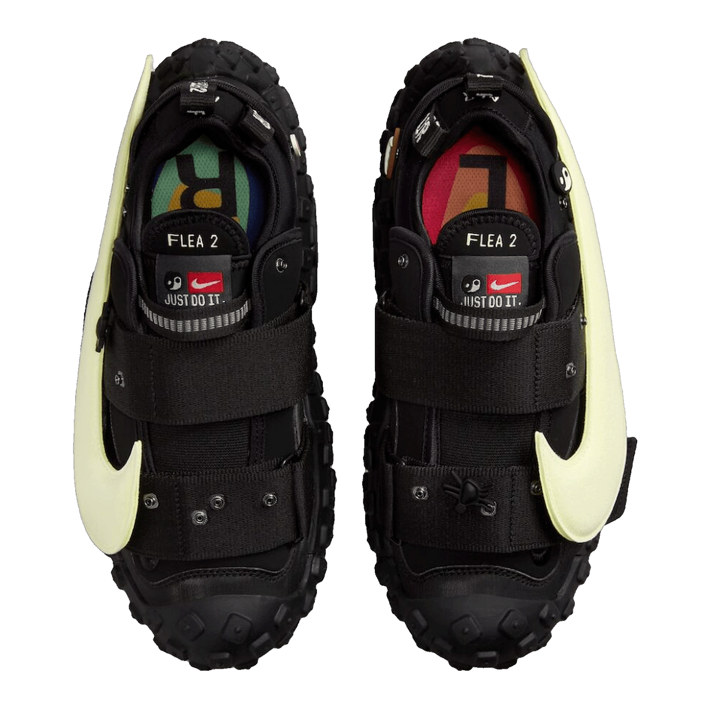 Nike CPFM Air Flea 2 Cactus Plant Flea Market Black Alabaster Oben