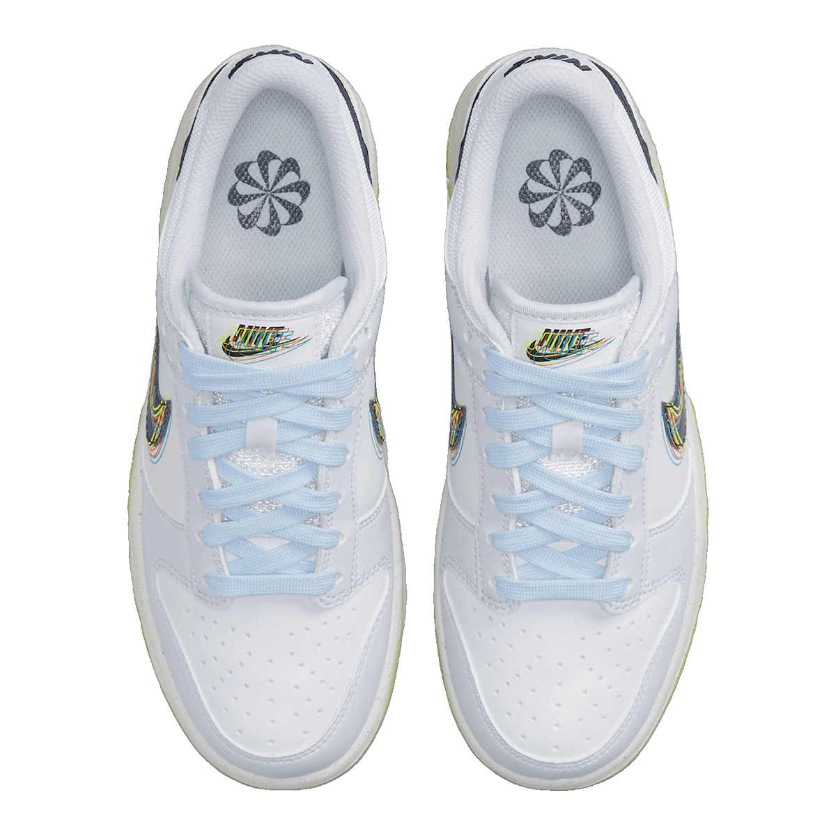 Nike Dunk Low 3D Swoosh Grey (GS) DV3478-100