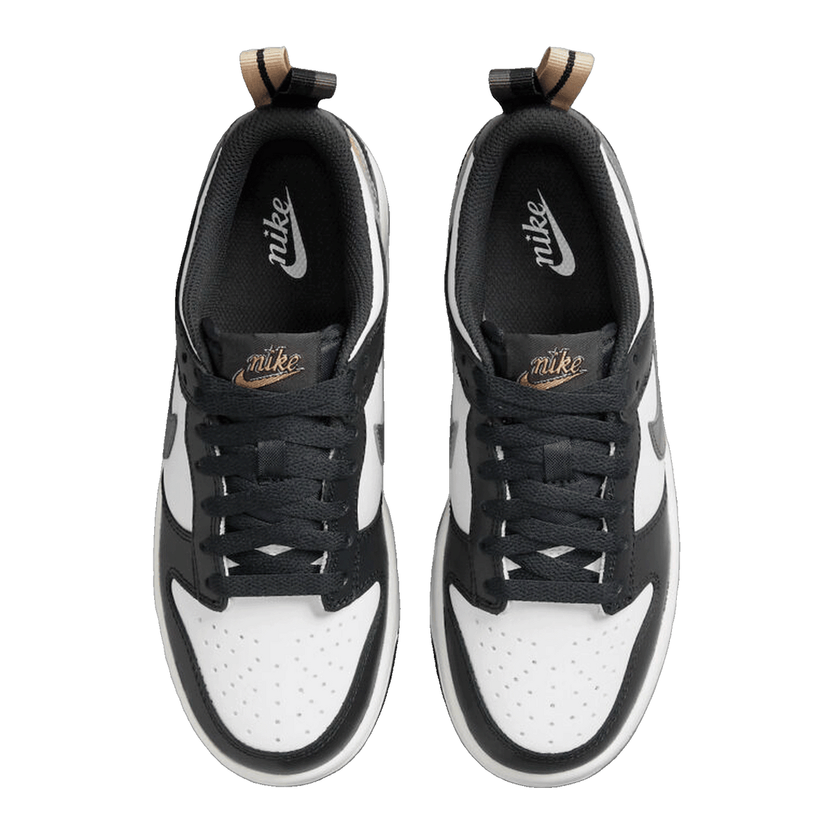 Nike Dunk Low Black White Metallic (GS) DH9764-001