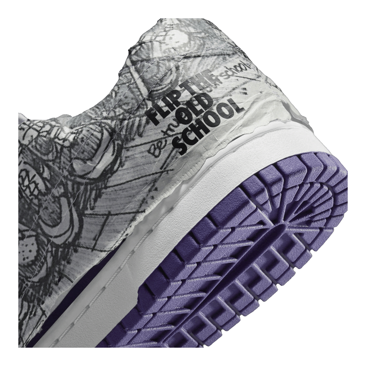 Nike Dunk Low Flip the Old School (W) Detail DJ4636-100