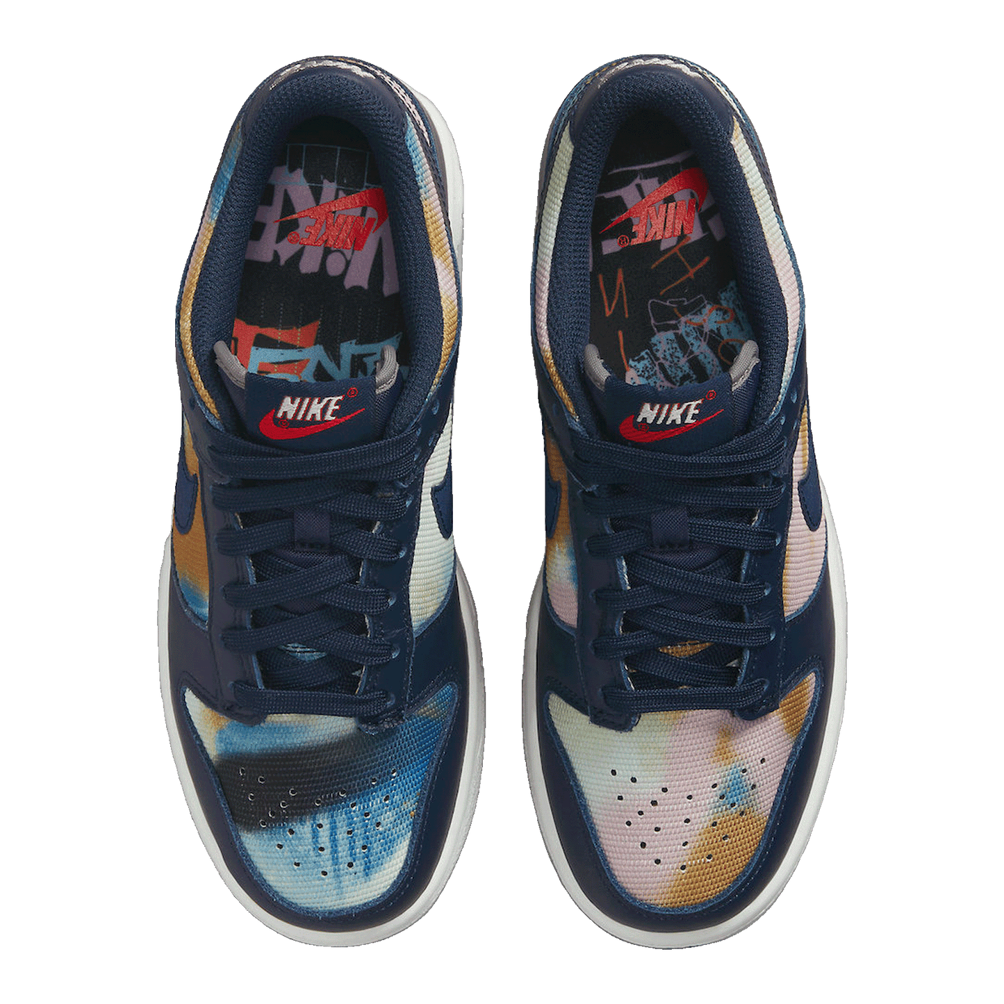Nike Dunk Low Graffiti Navy (GS) Oben DM1051-400