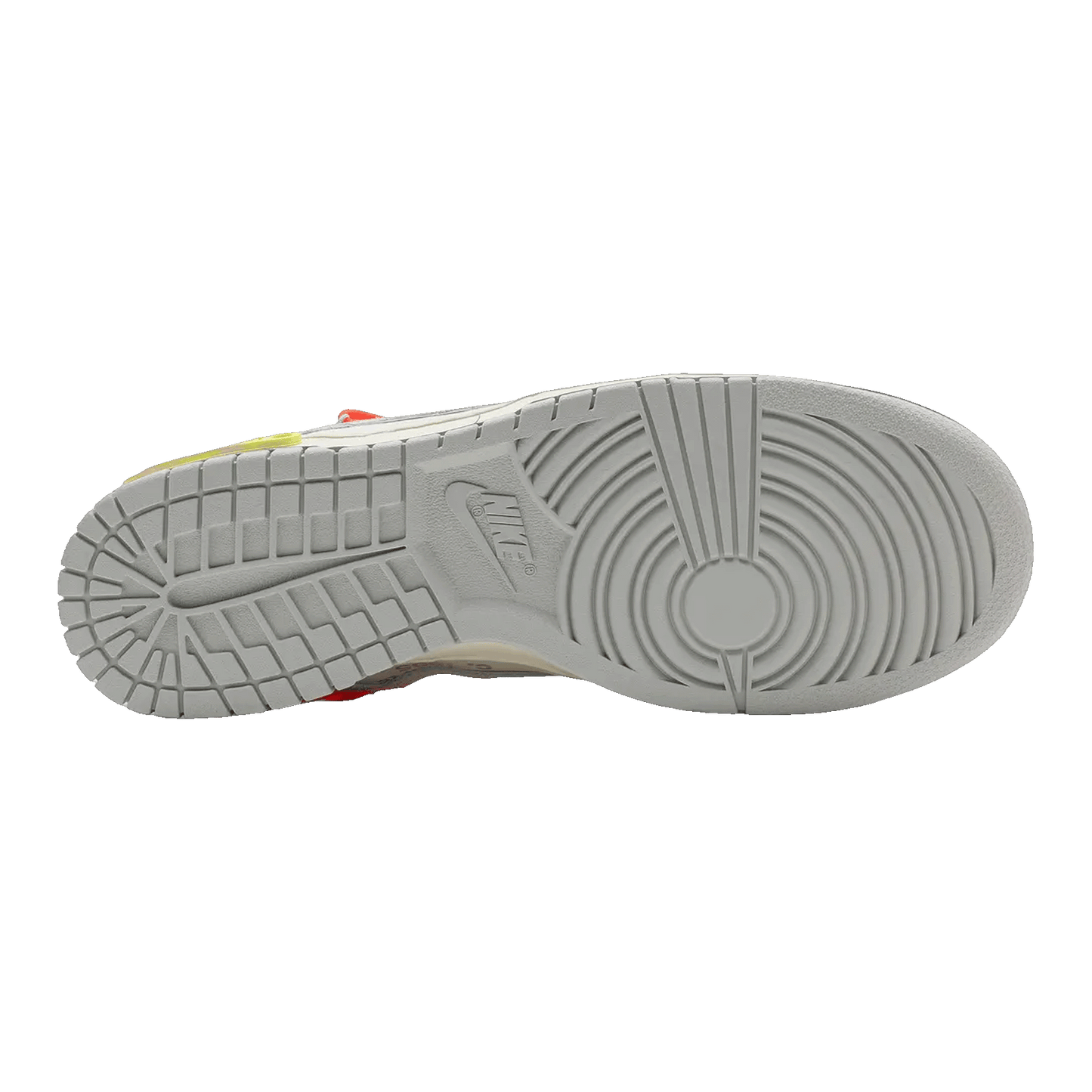 Nike Dunk Low Off-White Lot 11 Sohle DJ0950-108