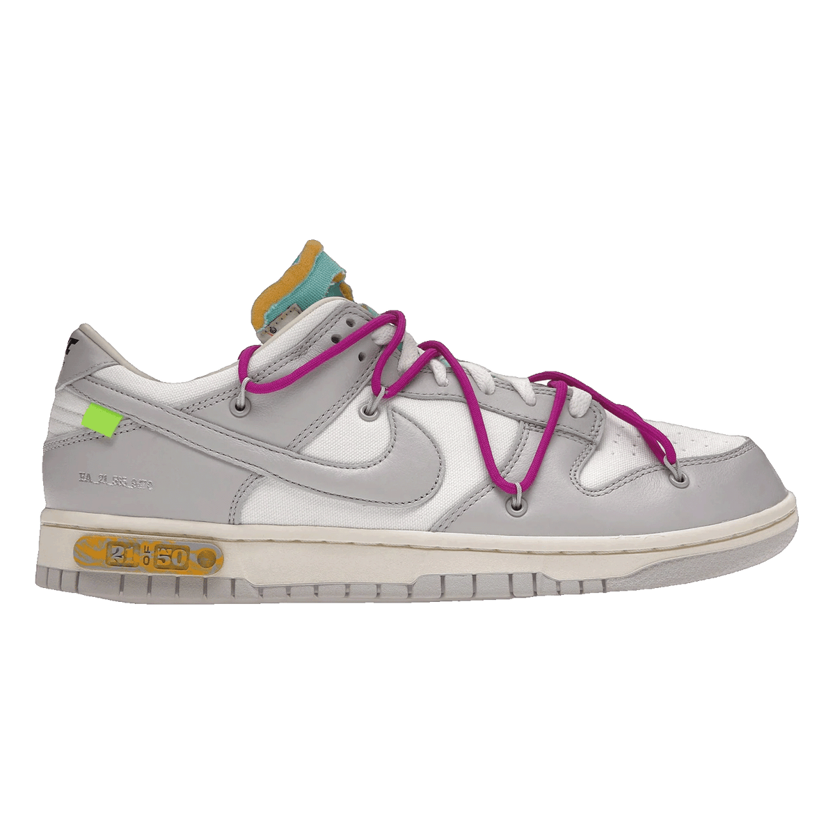 Nike Dunk Low Off-White Lot 21 DM1602-100