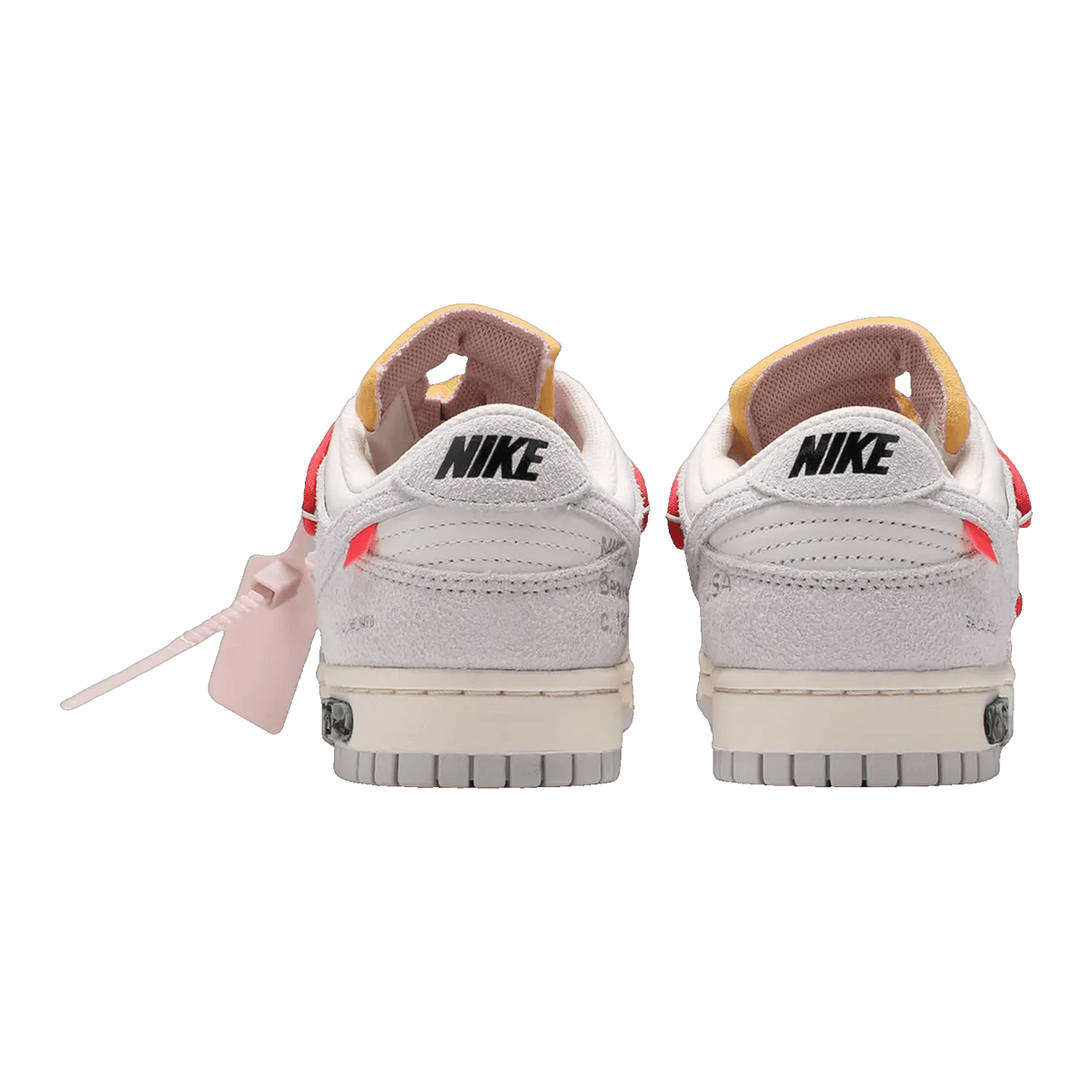 Nike Dunk Low Off-White Lot 33 Back DJ0950-118