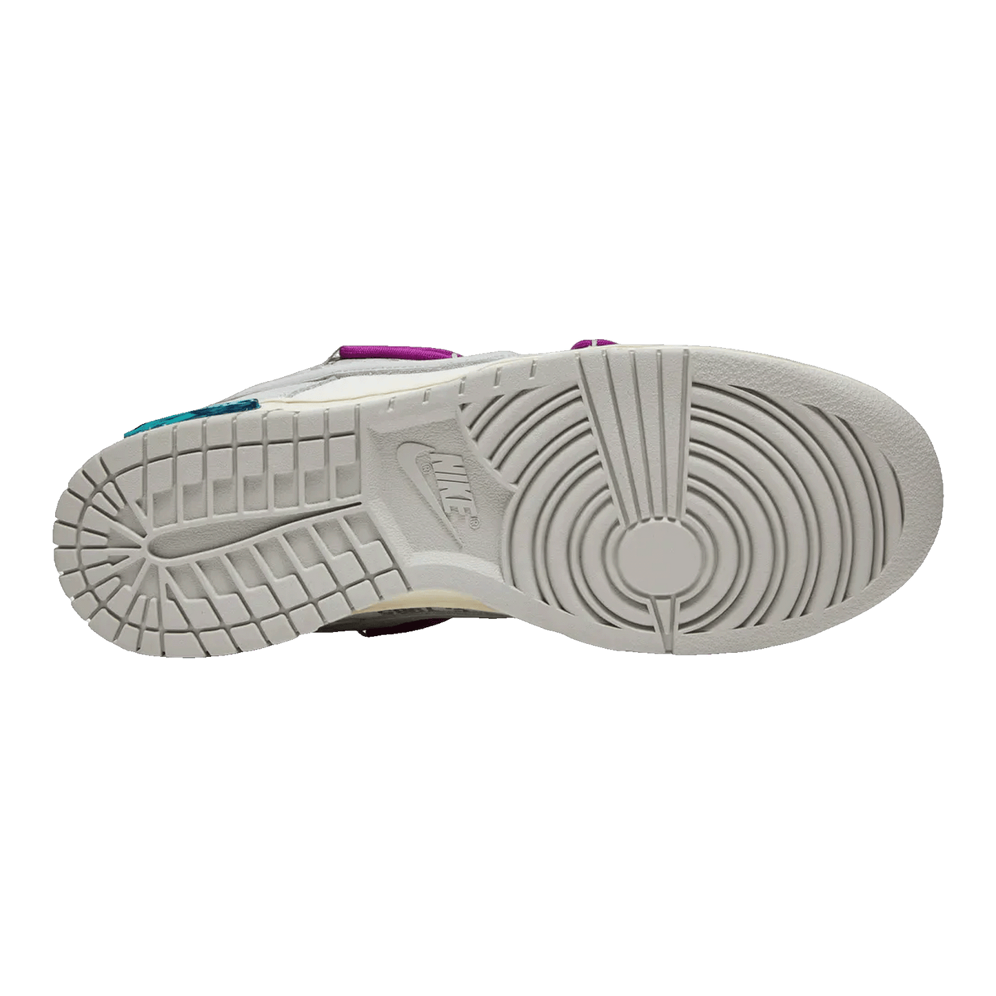 Nike Dunk Low Off-White Lot 45 Sohle DM1602-101