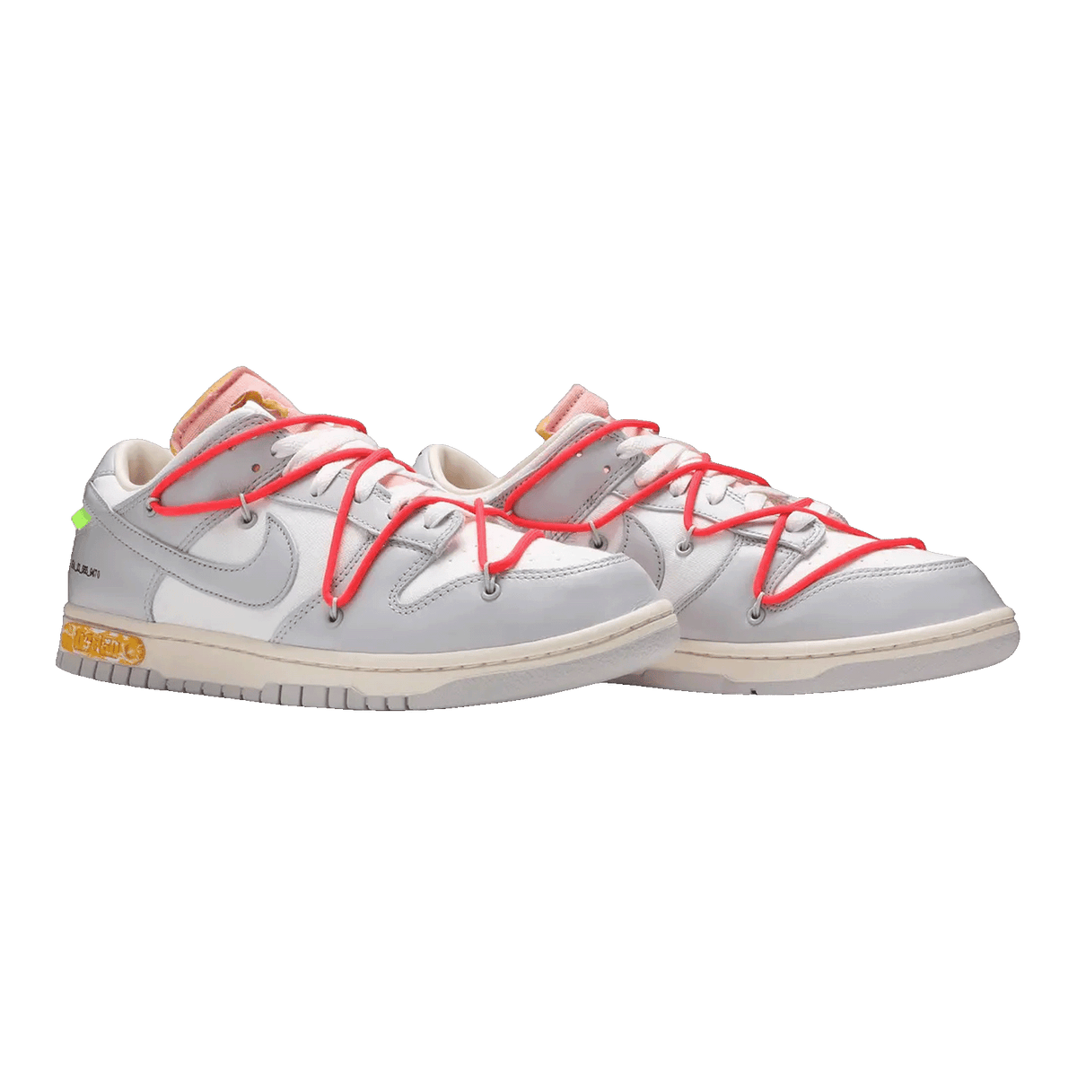 Nike Dunk Low Off-White Lot 6 Side DM1602-110