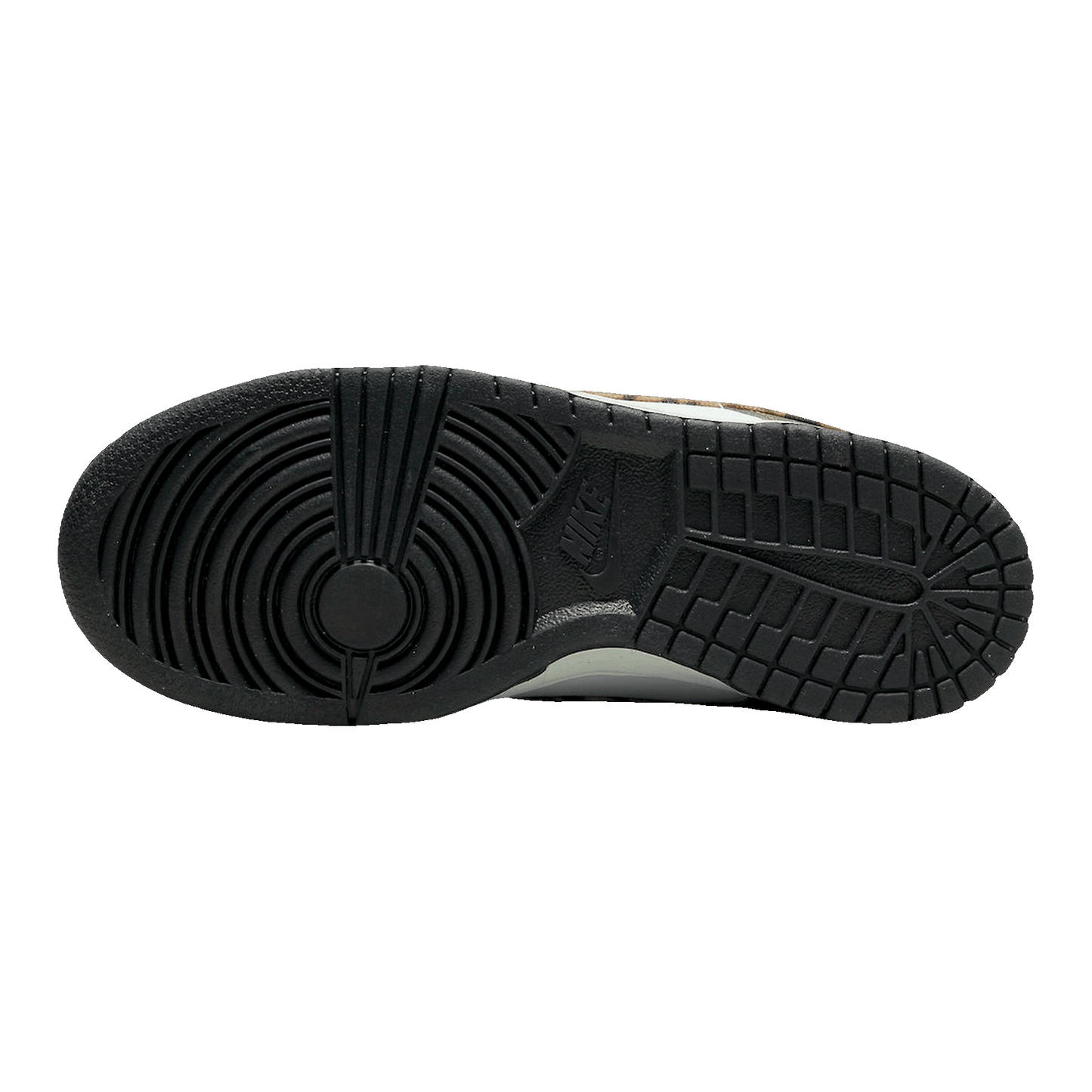 Nike Dunk Low Olive Leopard (GS) Sohle DX9282-100