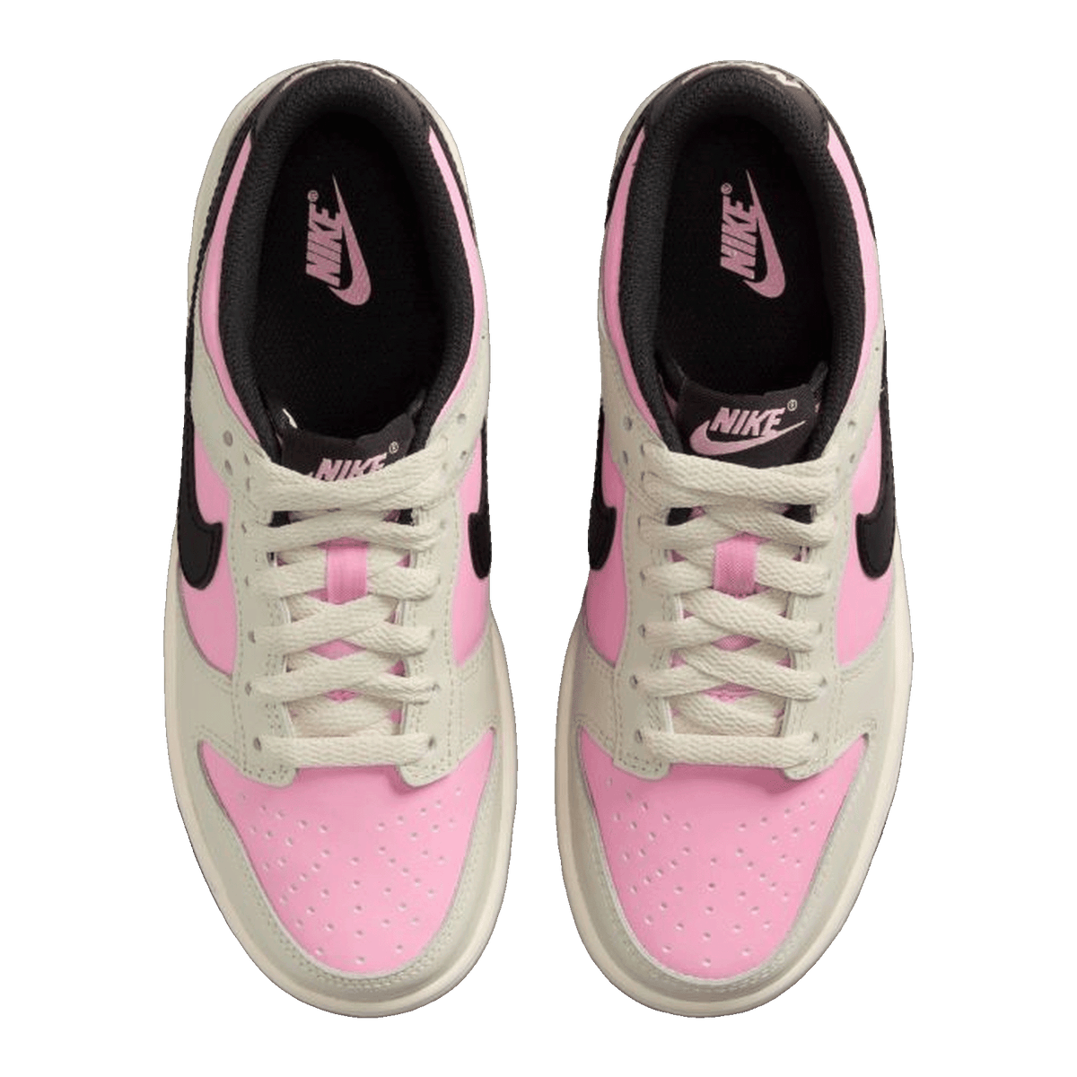 Nike Dunk Low Pink Rise Light Orewood Brown Pale Ivory Black (GS) FB9109-601