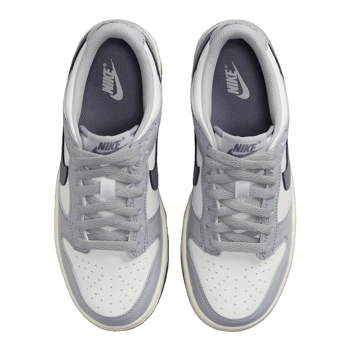 Nike Dunk Low Platinum Tint Light Carbon (GS) Oben FB9109-101