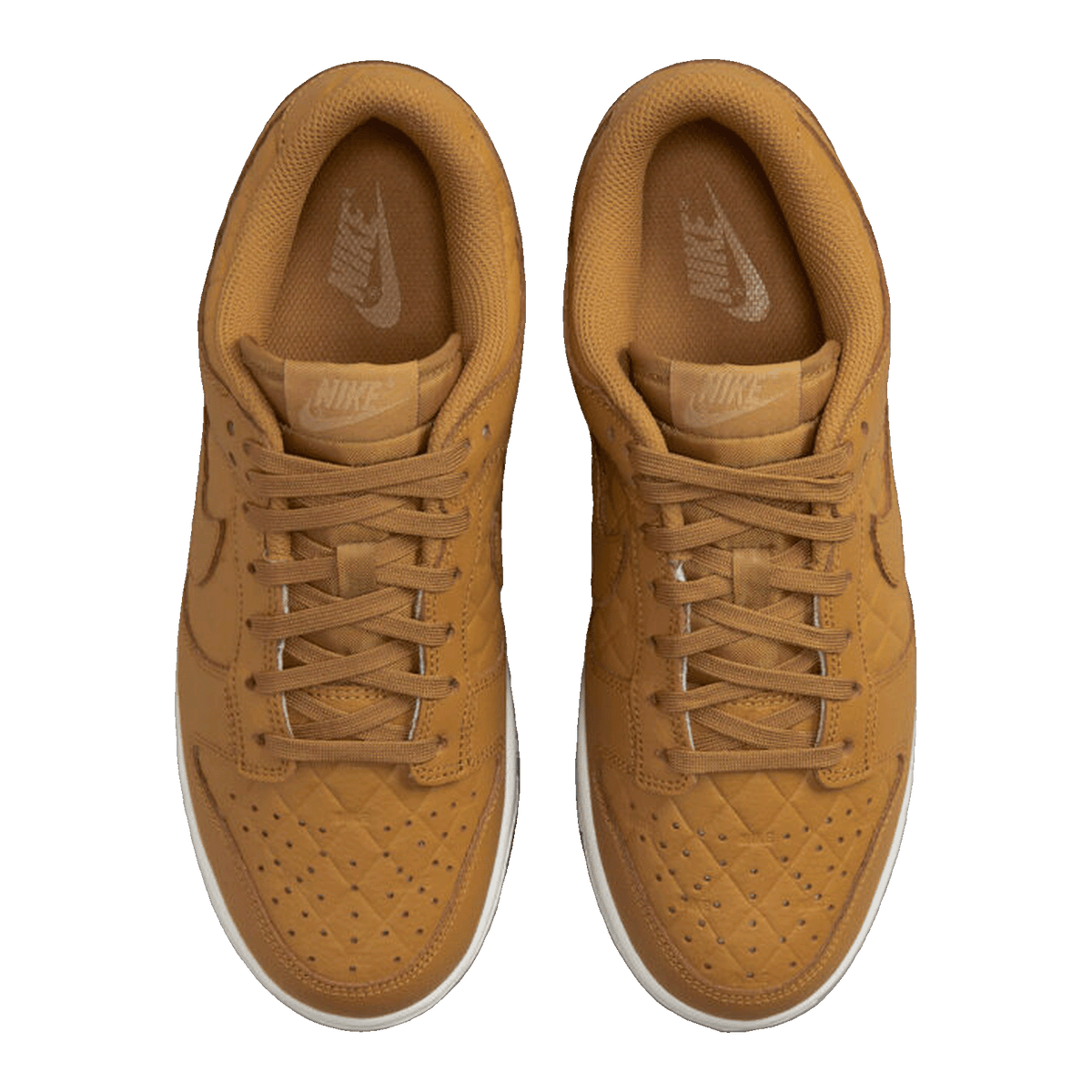 Nike Dunk Low Quilted Wheat (W) Oben DX3374-700