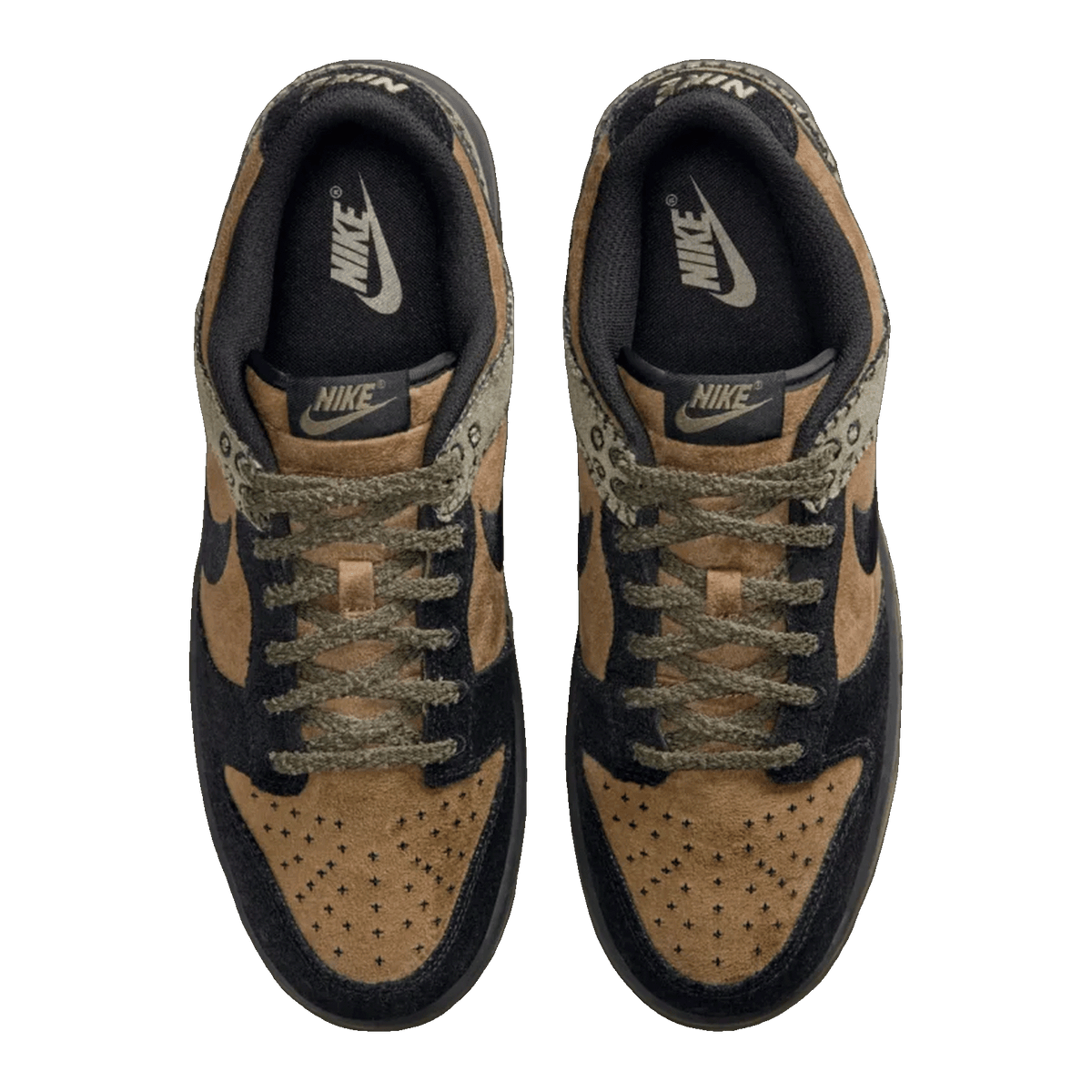 Nike Dunk Low Retro Camo Olive Oben HV4452-300