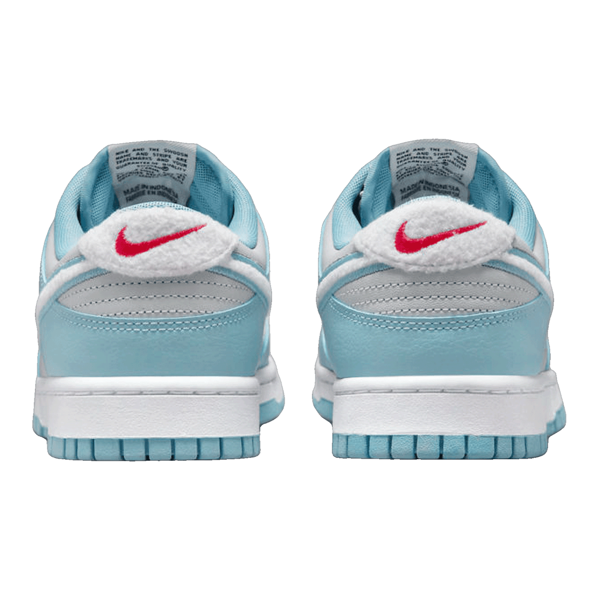 Nike Dunk Low Retro Fleece Swoosh Worn Blue FB1871-011