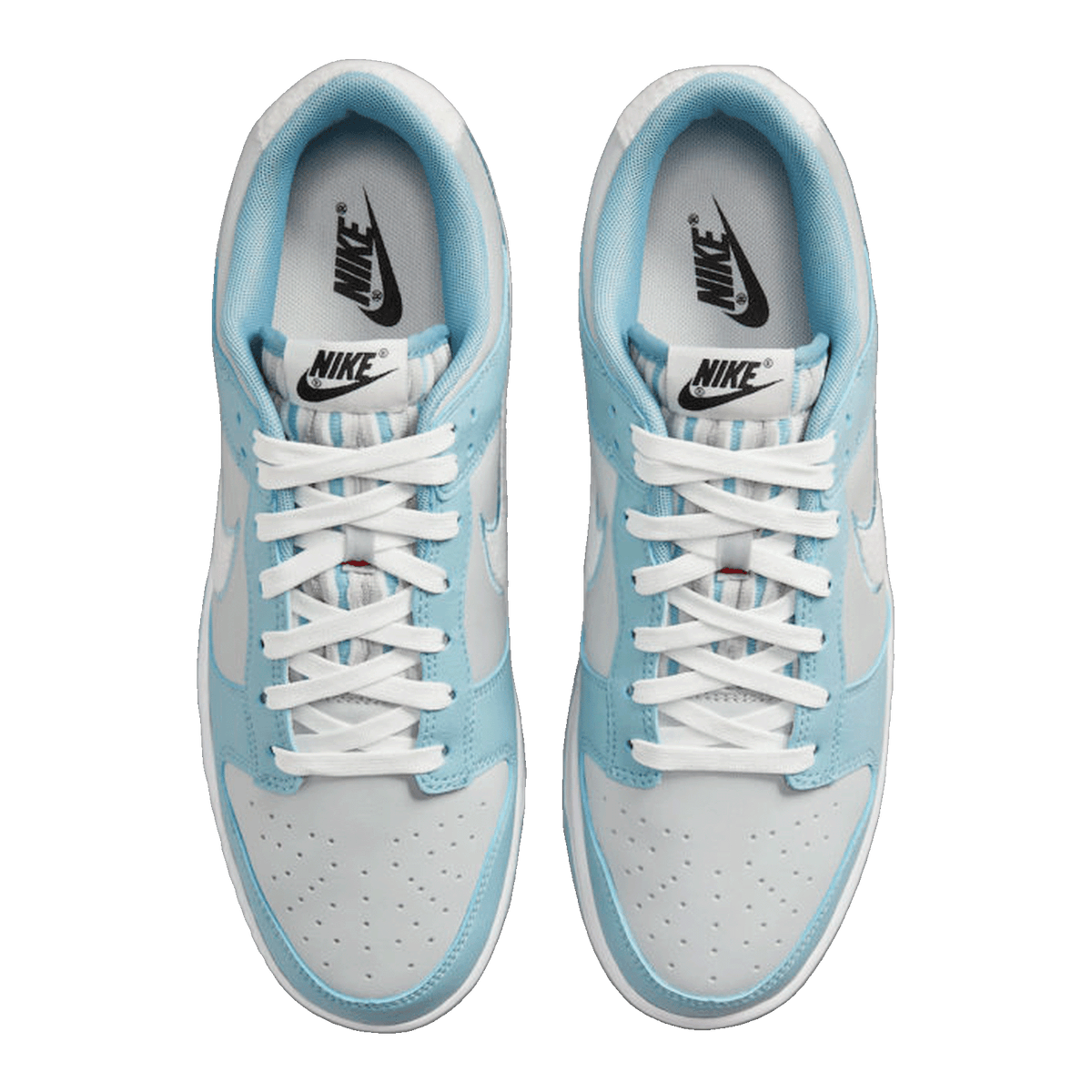 Nike Dunk Low Retro Fleece Swoosh Worn Blue FB1871-011