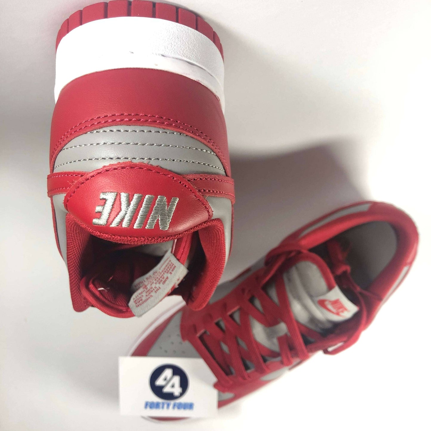 Nike Dunk Low Retro Medium Grey Varsity Red UNLV